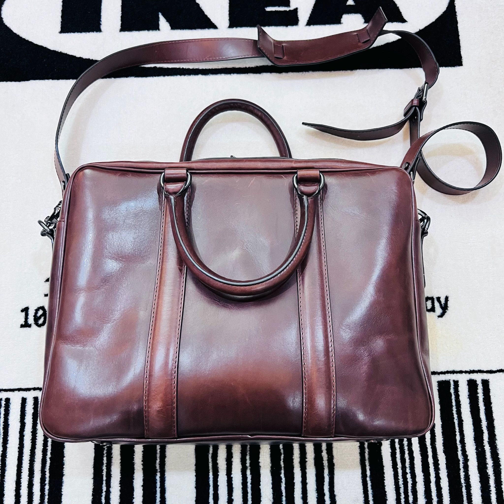 To Boot New York RARE FIND! To Boot New York Leather Briefcase Size ONE SIZE - 2 Thumbnail