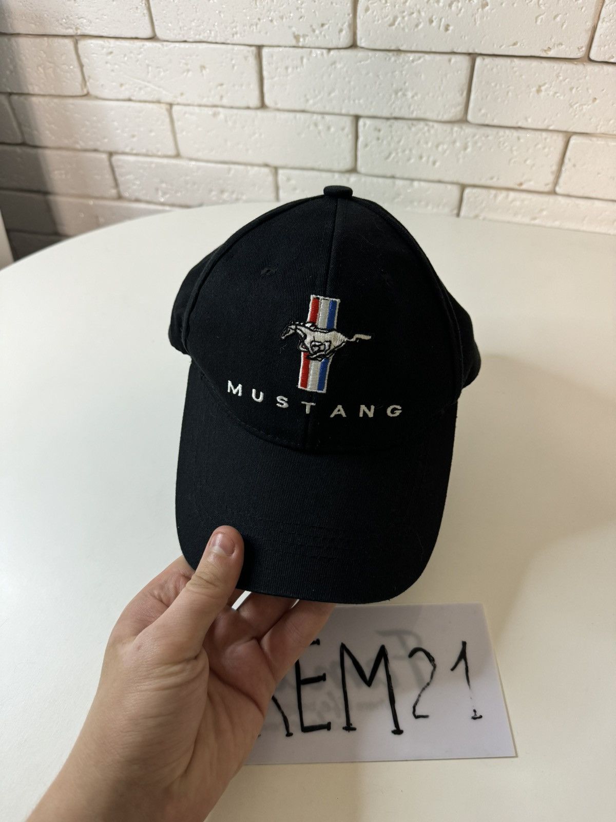 Vintage Mustang cap hat Size ONE SIZE - 2 Thumbnail