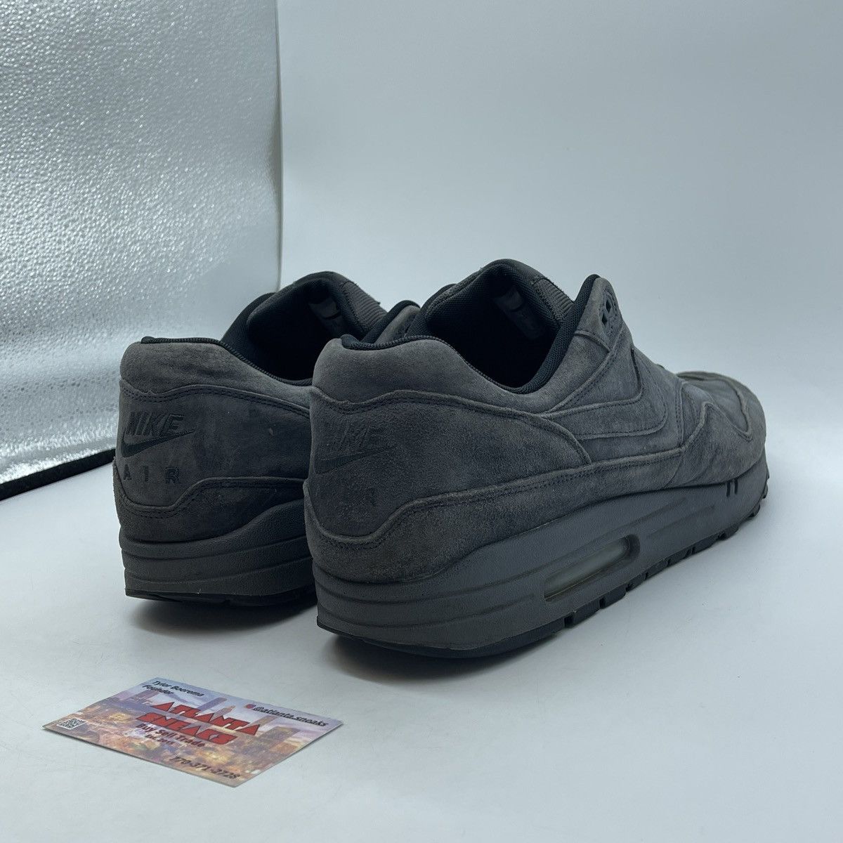 Nike Air max 1 anthracite Size US 13 / EU 46 - 5 Thumbnail