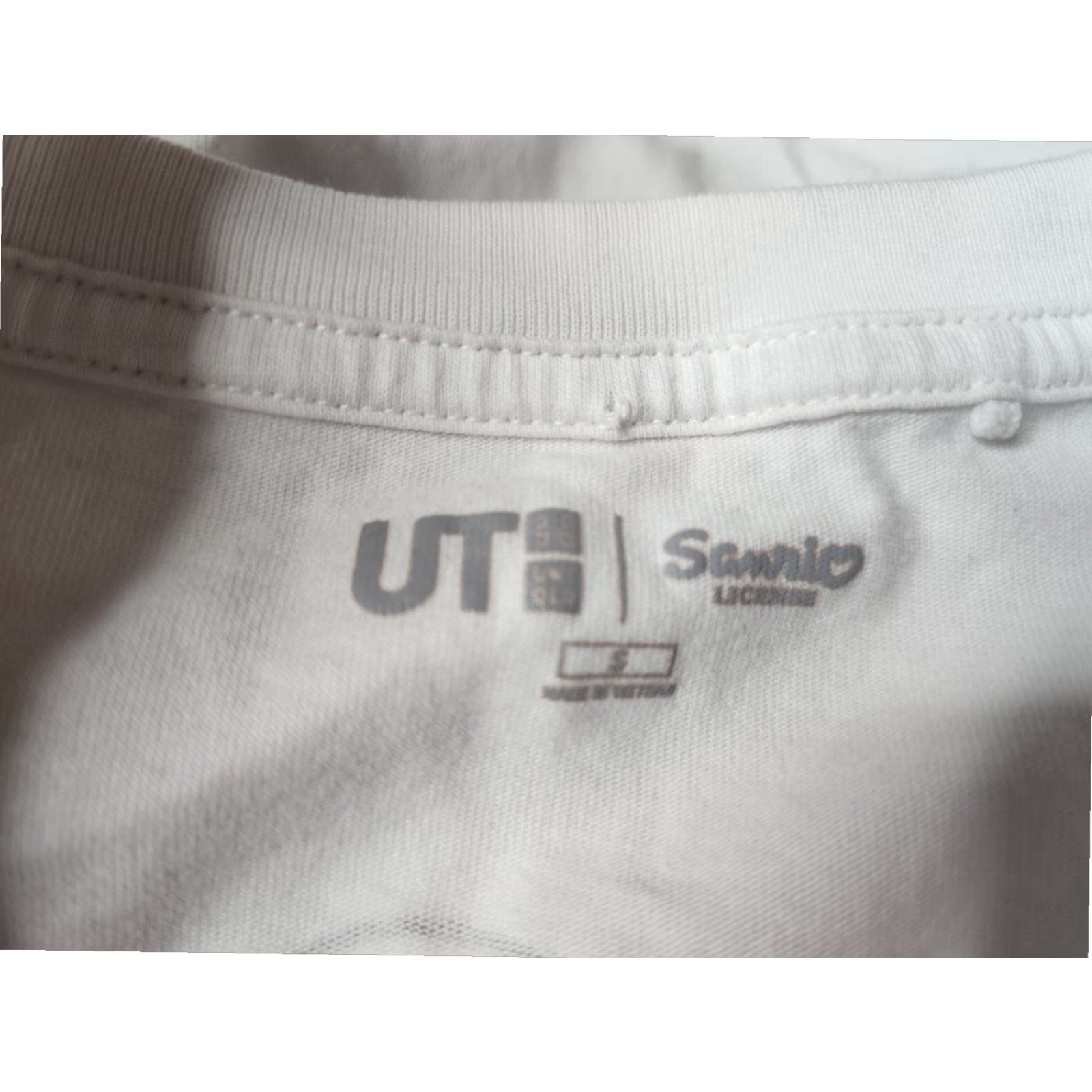 Uniqlo UNIQLO x SANRIO My Melody Womens Short Sleeve T Shirt White Embroidered Graphic Size S / US 4 / IT 40 - 5 Thumbnail