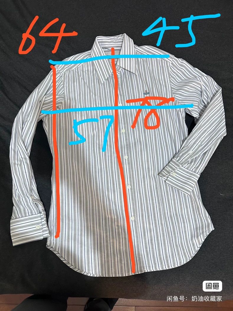 Vivienne Westwood Vivienne Westwood Striped shirt Size L / US 10 / IT 46 - 7 Thumbnail