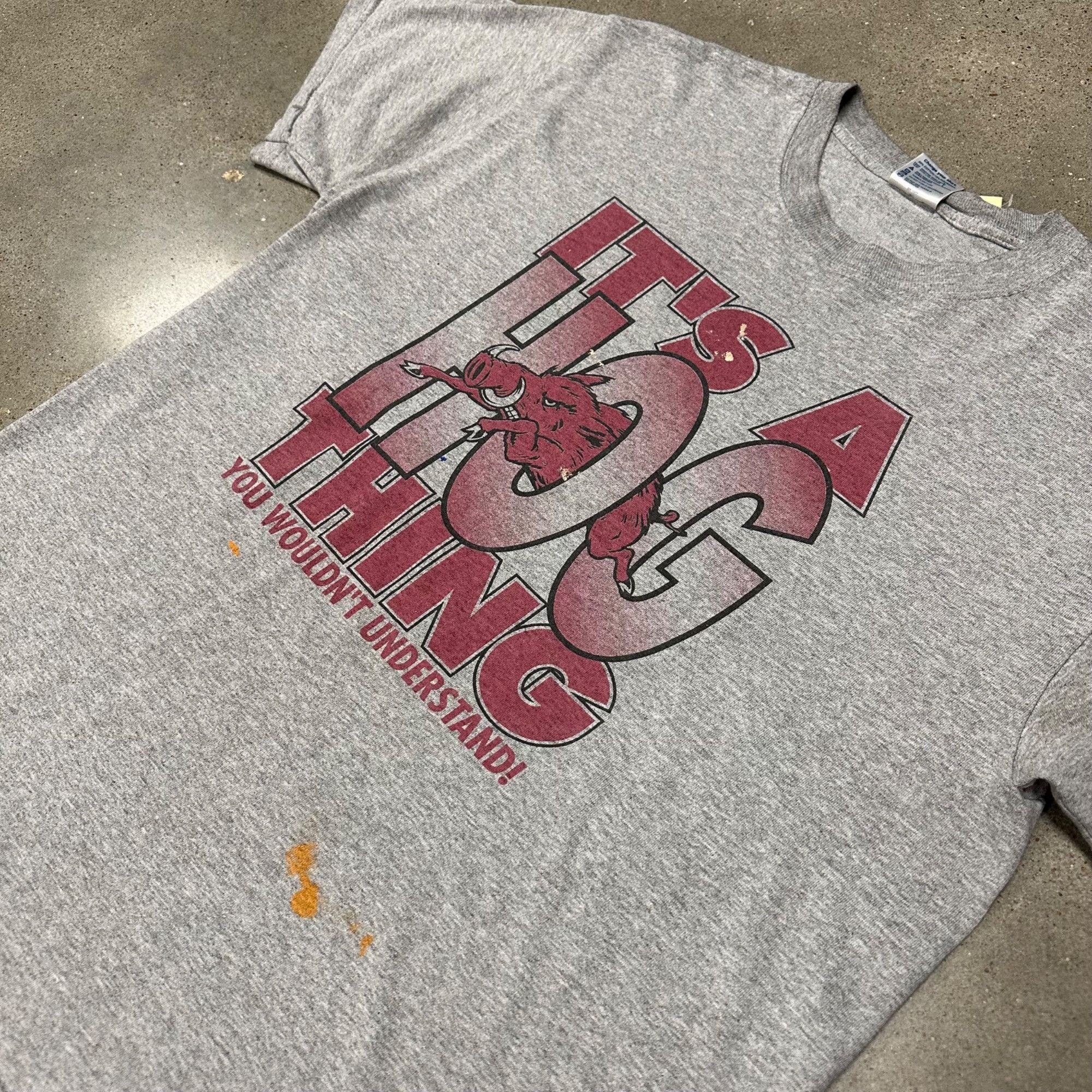 Vintage Vintage Arkansas Razorbacks It’s A Hog Thing Shirt Size US L / EU 52-54 / 3 - 2 Thumbnail