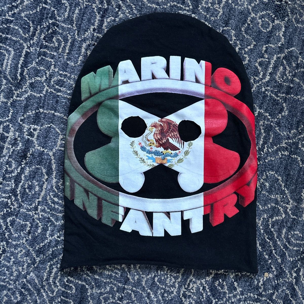Marino Infantry Marino infantry 1 of 1 Mexico flag balaclava mask Size ONE SIZE - 1 Thumbnail