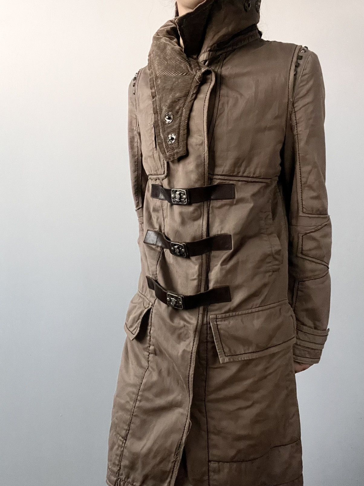 Marithe + Francois Girbaud 90s Marithe Francois Girbaud Heavy Coat Size US L / EU 52-54 / 3 - 4 Thumbnail
