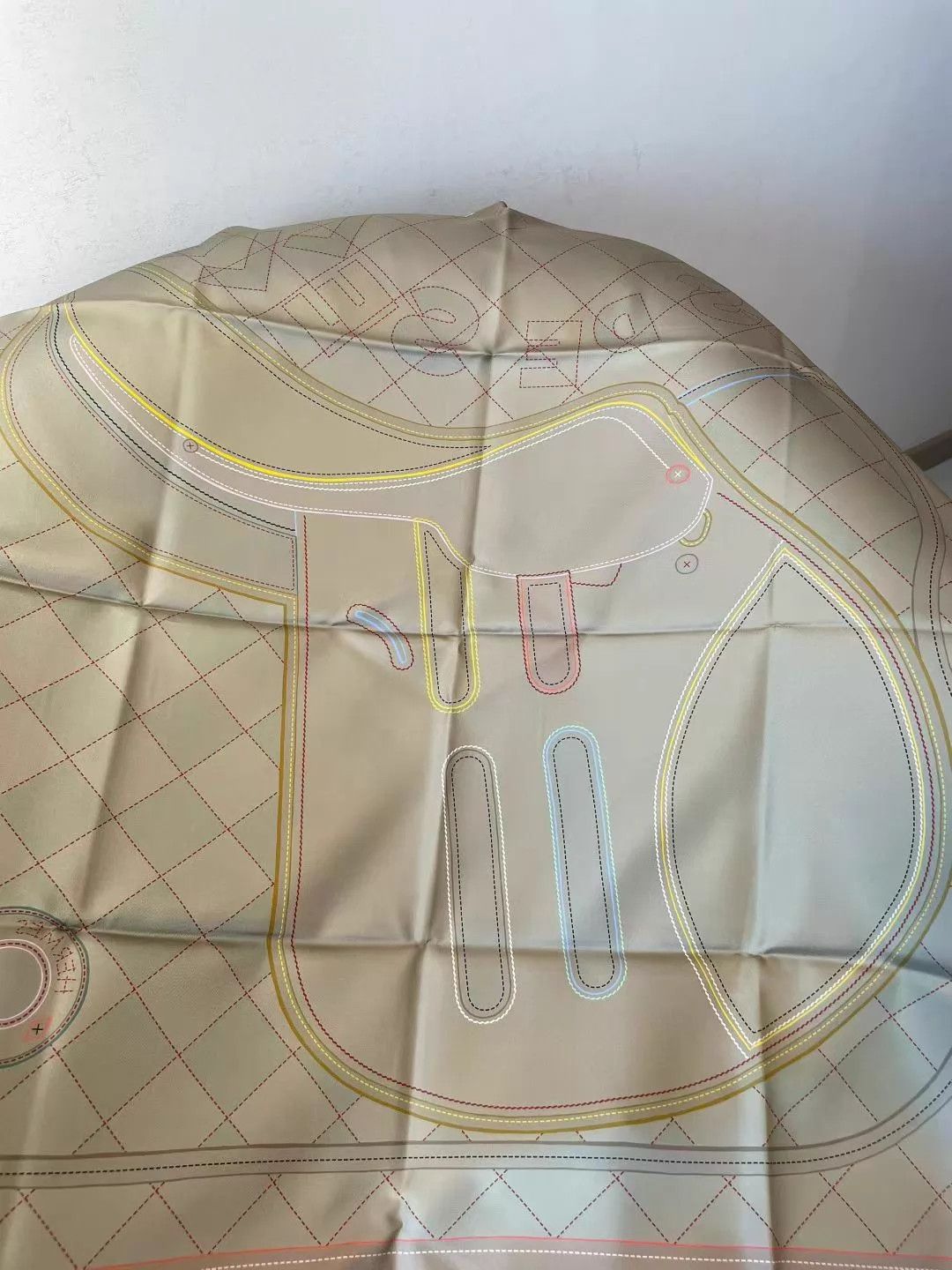 Hermes HERMES Double-Sided Silk Scarf 90x90cm Y231 New Size ONE SIZE - 7 Thumbnail
