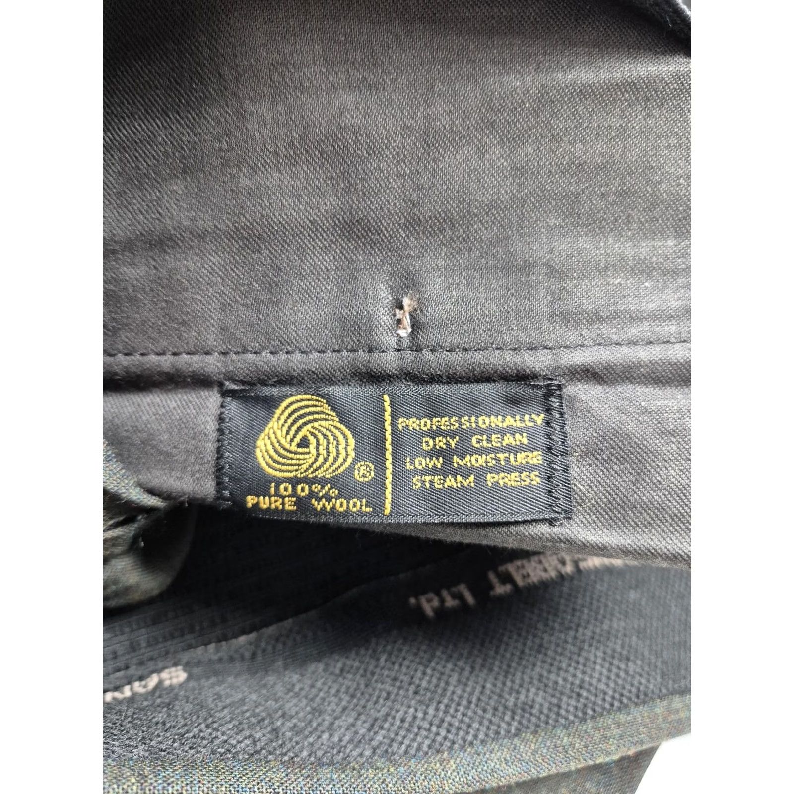 Vintage VINTAGE Sansabelt Ltd Wool Pants Mens 38x36 Gray Pleated Straight Unhemmed NWT Size US 38 / EU 54 - 4 Thumbnail