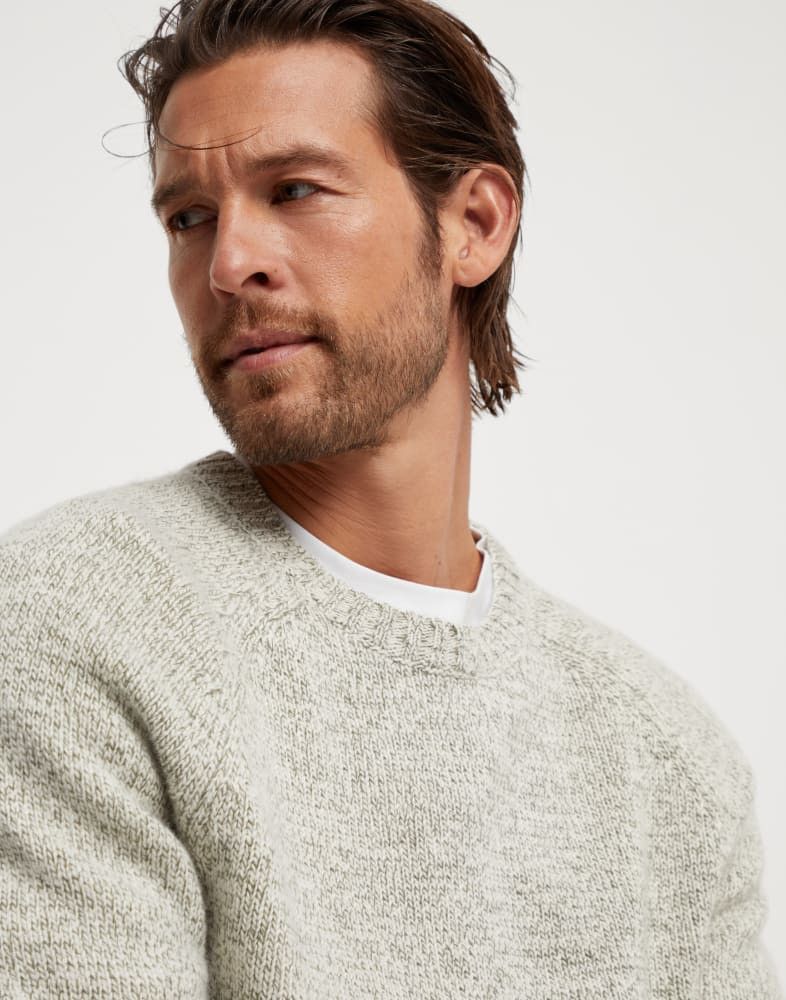 Brunello Cucinelli o1w1db10825 Cashmere Sweater in Green Size US L / EU 52-54 / 3 - 2 Thumbnail