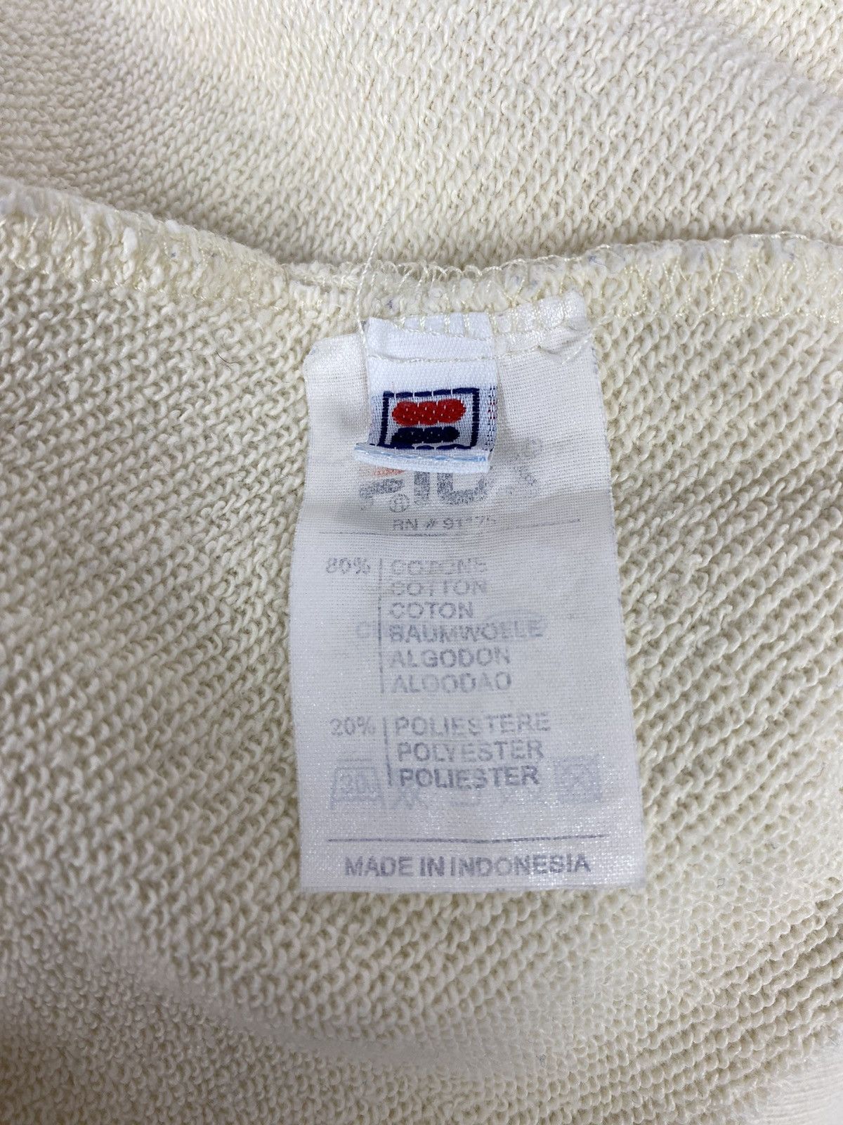 Fila Y2K Vintage Fila Embroidered Logo Two Tone Sweatshirt Size US M / EU 48-50 / 2 - 10 Thumbnail