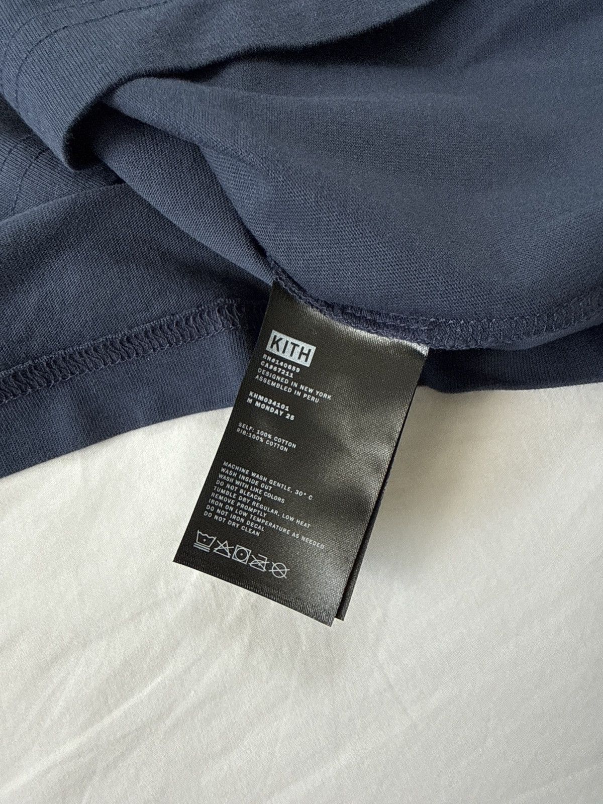 Kith Kith London Union K Sport Logo Tee Navy Size Medium Size US M / EU 48-50 / 2 - 5 Thumbnail