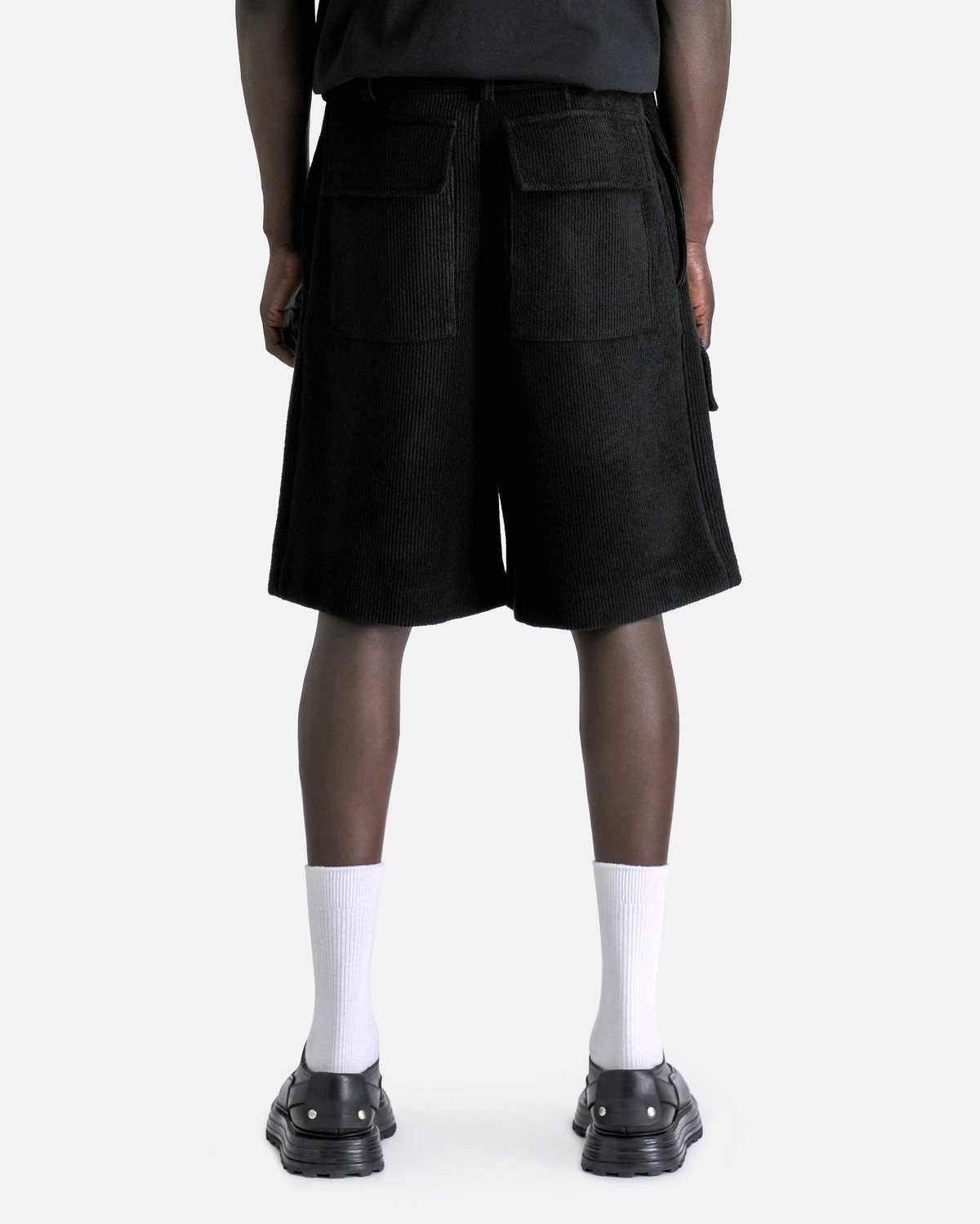 Jil Sander o1w1db10825 Belted Shorts in Black Size US 34 / EU 50 - 3 Thumbnail