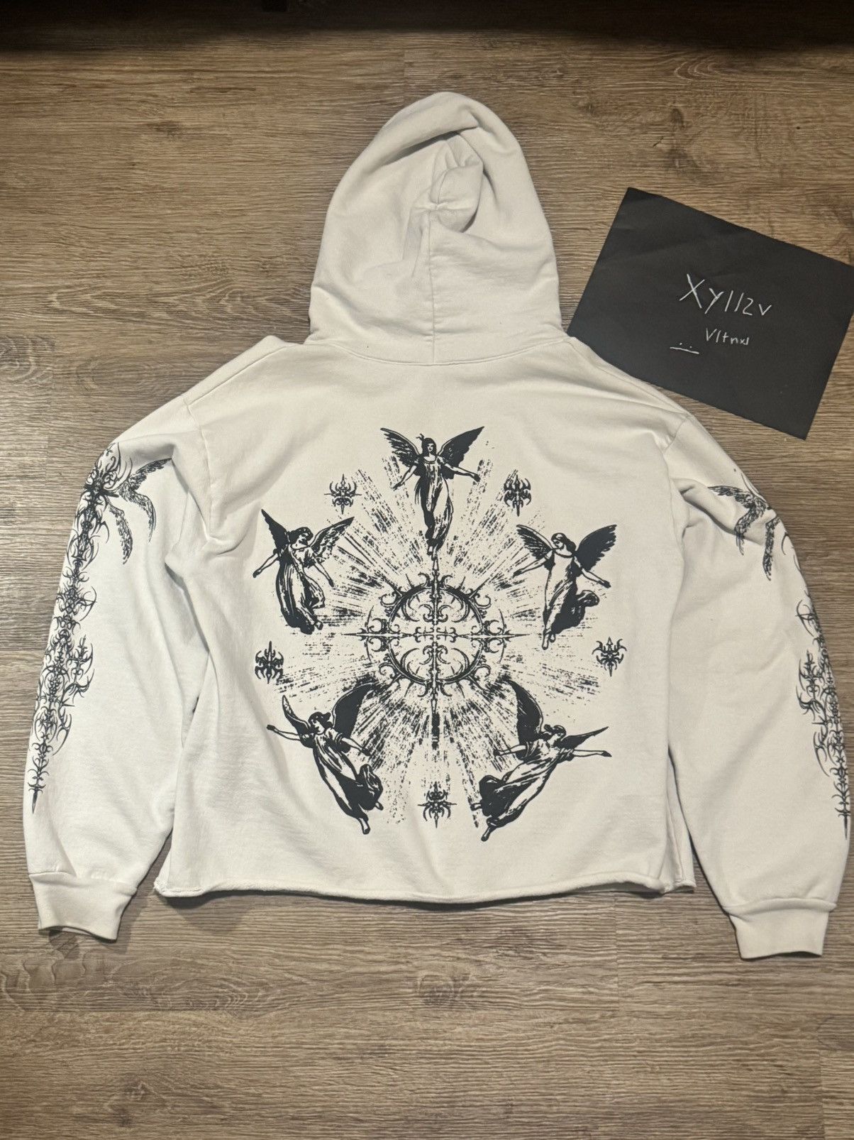 Revenge Revenge Dante’s paradise hoodie cement Size US L / EU 52-54 / 3 - 2 Thumbnail