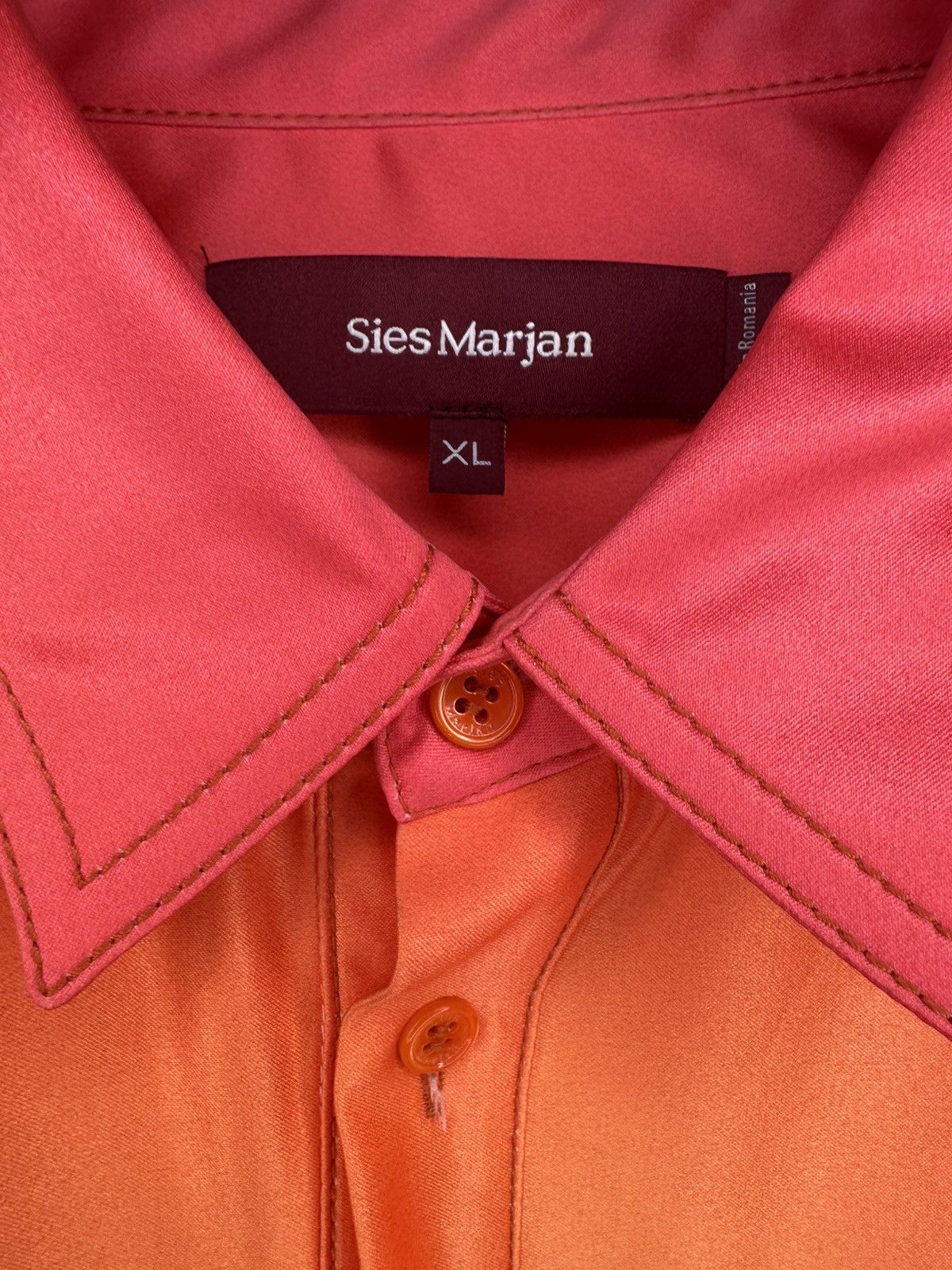Sies Marjan Sies Marjan Gradient Shirt XL Size US XL / EU 56 / 4 - 4 Thumbnail