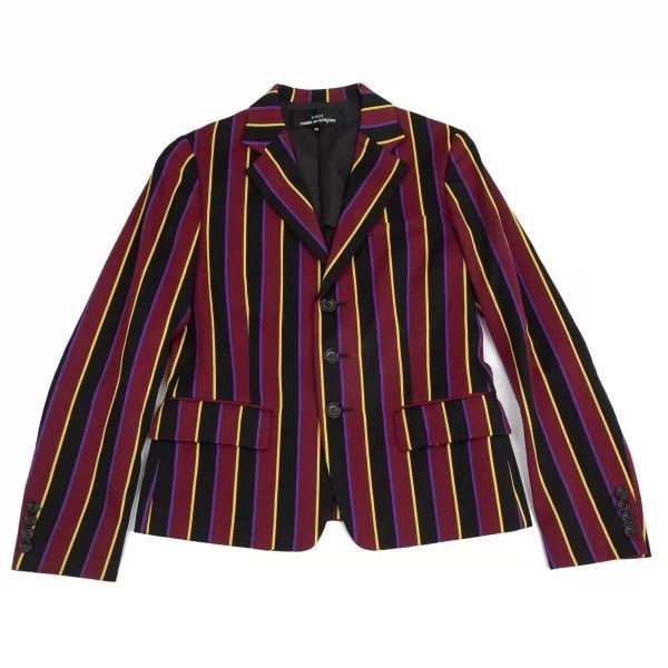 Comme des Garcons Comme des Garcons Wool striped suit jacket Size M / US 6-8 / IT 42-44 - 1 Thumbnail