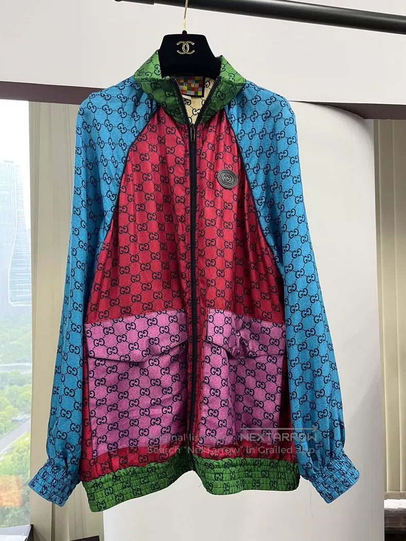Gucci Gucci Colour-blocked logo jacket Size US M / EU 48-50 / 2 - 1 Thumbnail