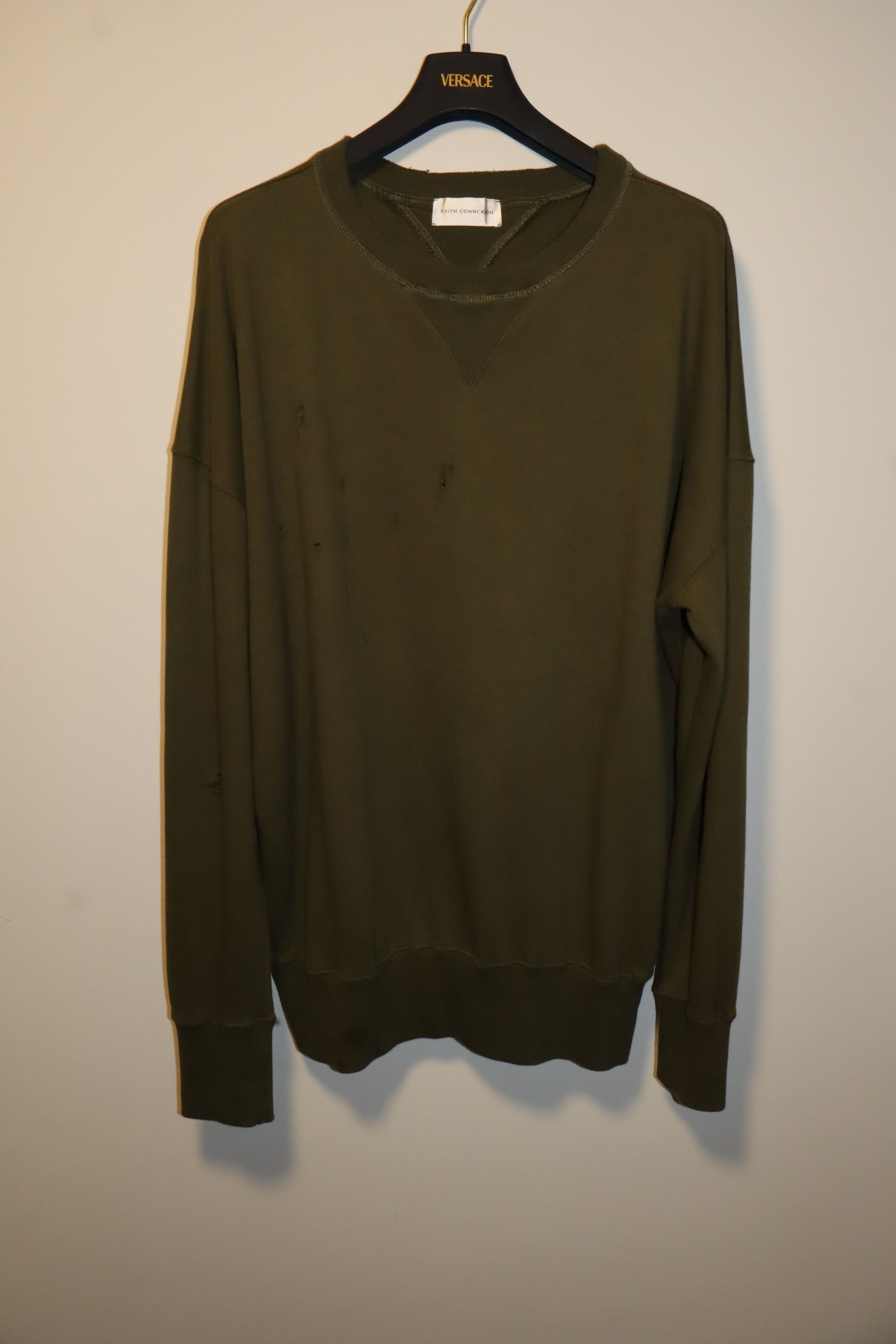 Faith Connexion Destroy raglan sweatshirt Size US L / EU 52-54 / 3 - 2 Thumbnail