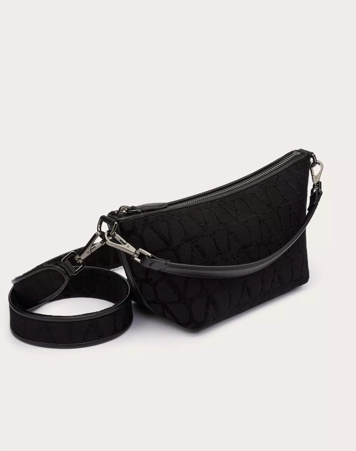 Valentino oc11z0725 Size: OS/ Toile Iconographe Shoulder Bag in Black Size ONE SIZE - 5 Thumbnail