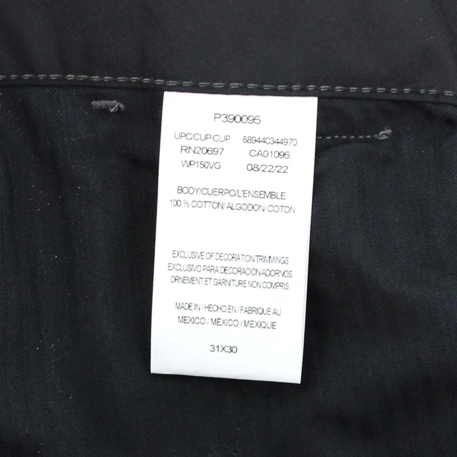 Dickies Dickies Mens Flex Pants Slim Fit Work Pant Tapered Leg 100% Cotton WP150VG Gray 31x30 Mens Pants Slim Waist 31x30 Gray Dickies Flex WP150VG Size US 31 - 6 Thumbnail