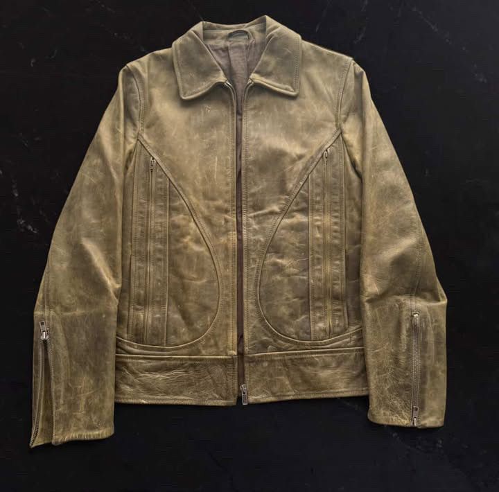 Maison Margiela SS2010 Maison Margiela Buffalo Leather Jacket Size US S / EU 44-46 / 1 - 1 Thumbnail