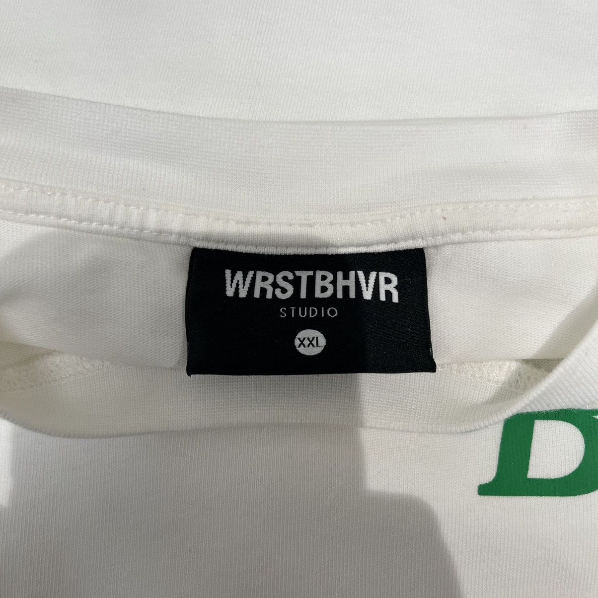 Other WRSTBHVR Tee White Size US XXL / EU 58 / 5 - 4 Thumbnail