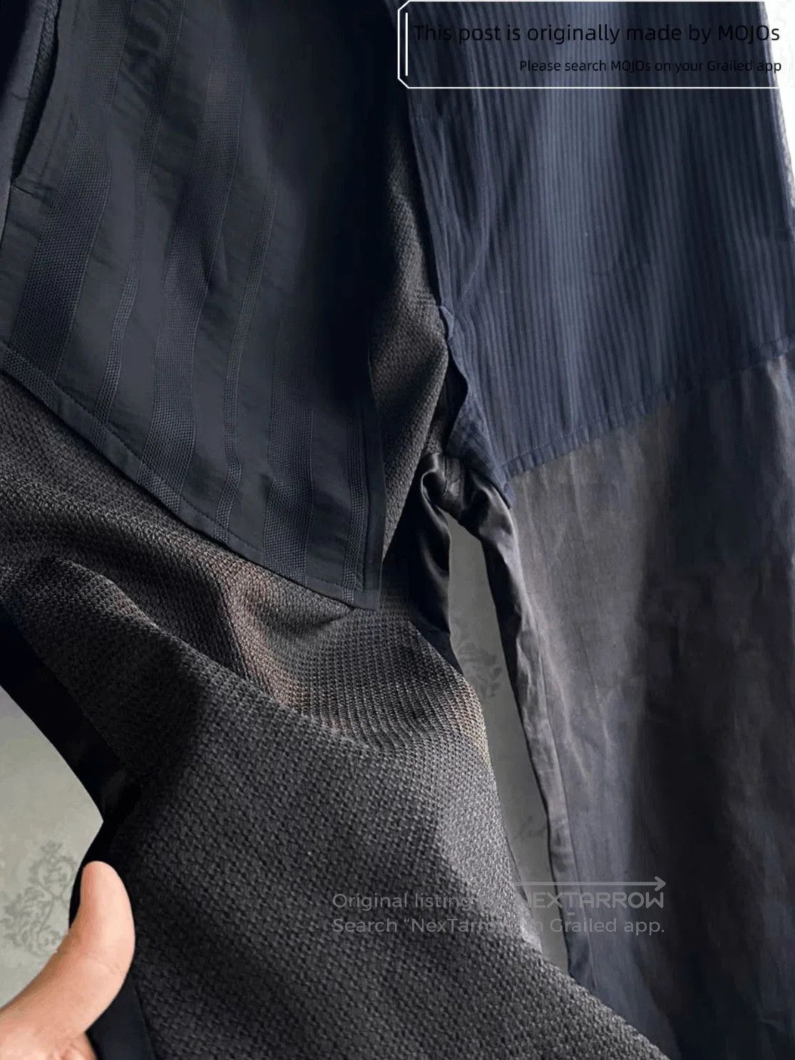 Ann Demeulemeester Sz L Ann Demeulemeester Joint Material Pants. Size US 34 / EU 50 - 5 Thumbnail