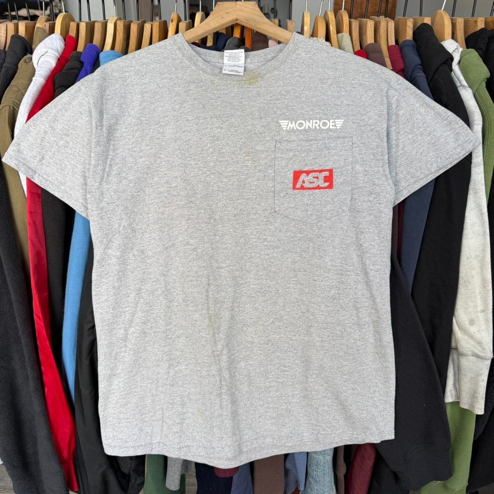 Gildan Vintage Y2K Monroe Racing T-Shirt Shocks and Struts Size US M / EU 48-50 / 2 - 3 Thumbnail