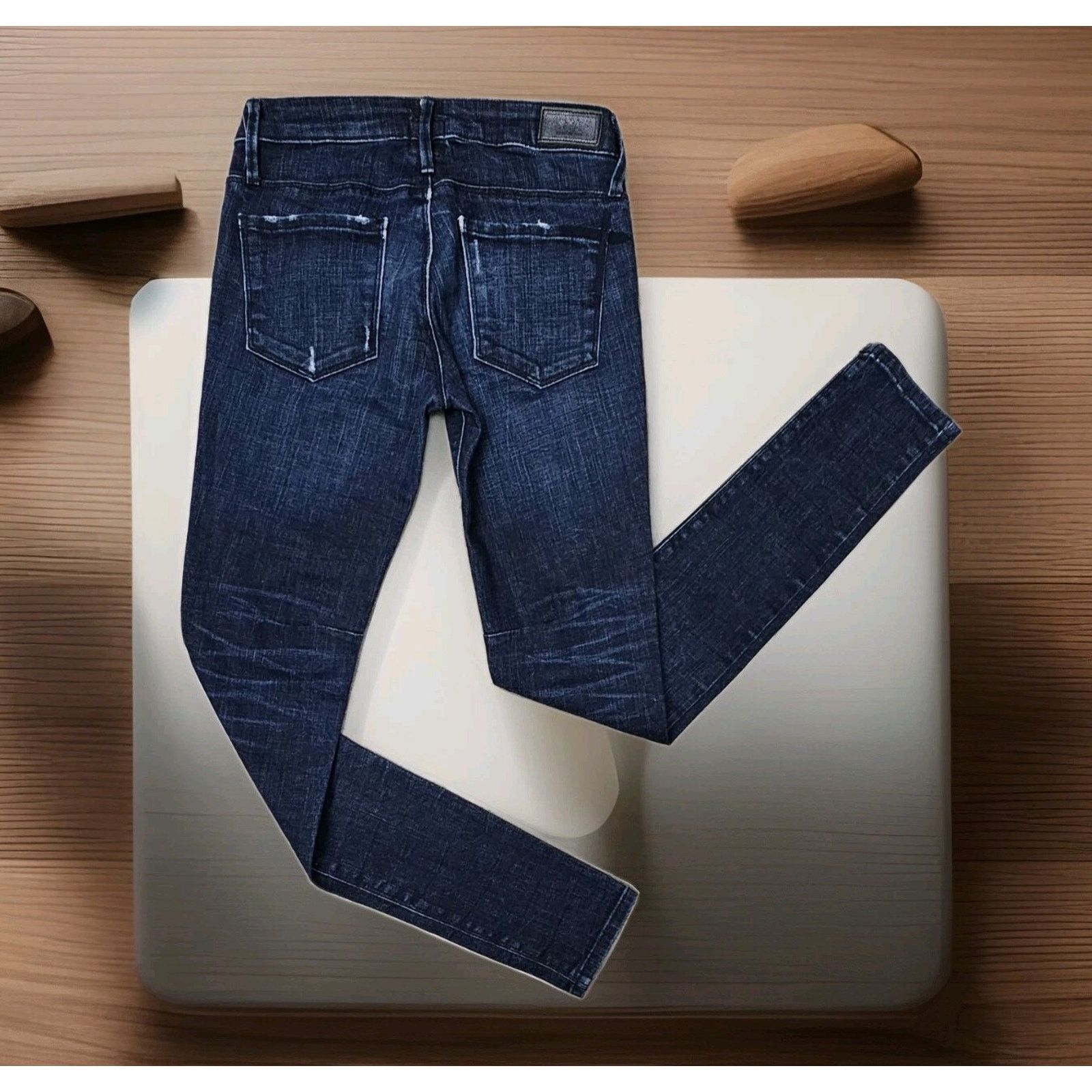 Rta RTA Road To Awe Jeans Womens Skinny Stretch Designer Size 24 Size 24" / US 00 / IT 34 - 4 Thumbnail