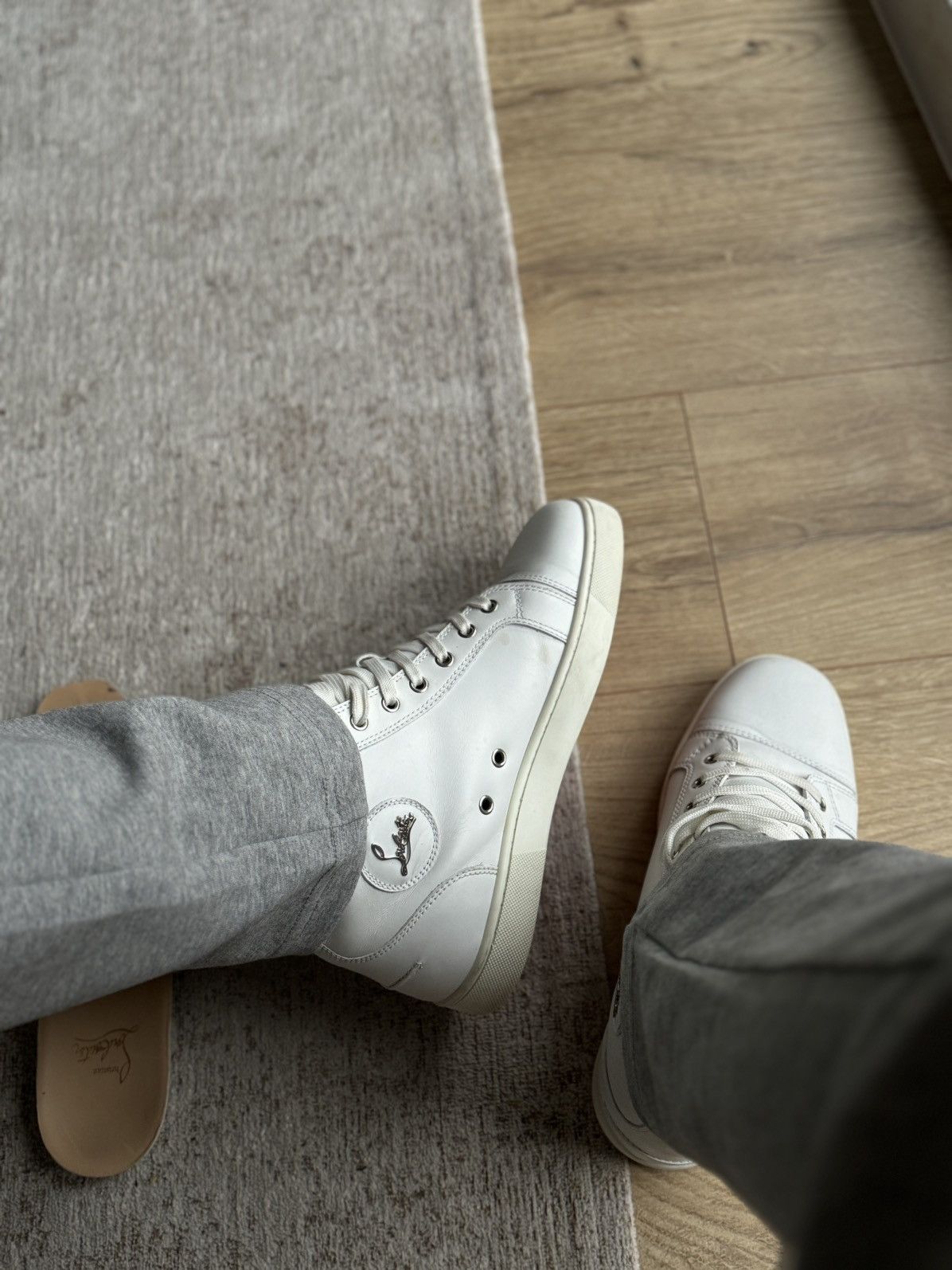 Christian Louboutin Christian louboutin high sneakers Size US 7 / EU 40 - 8 Thumbnail