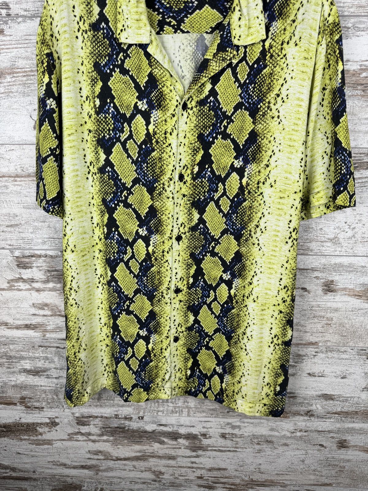 Jaded London Mens Jaded London Hawaiian shirts button up crazy viscose Size US L / EU 52-54 / 3 - 4 Thumbnail