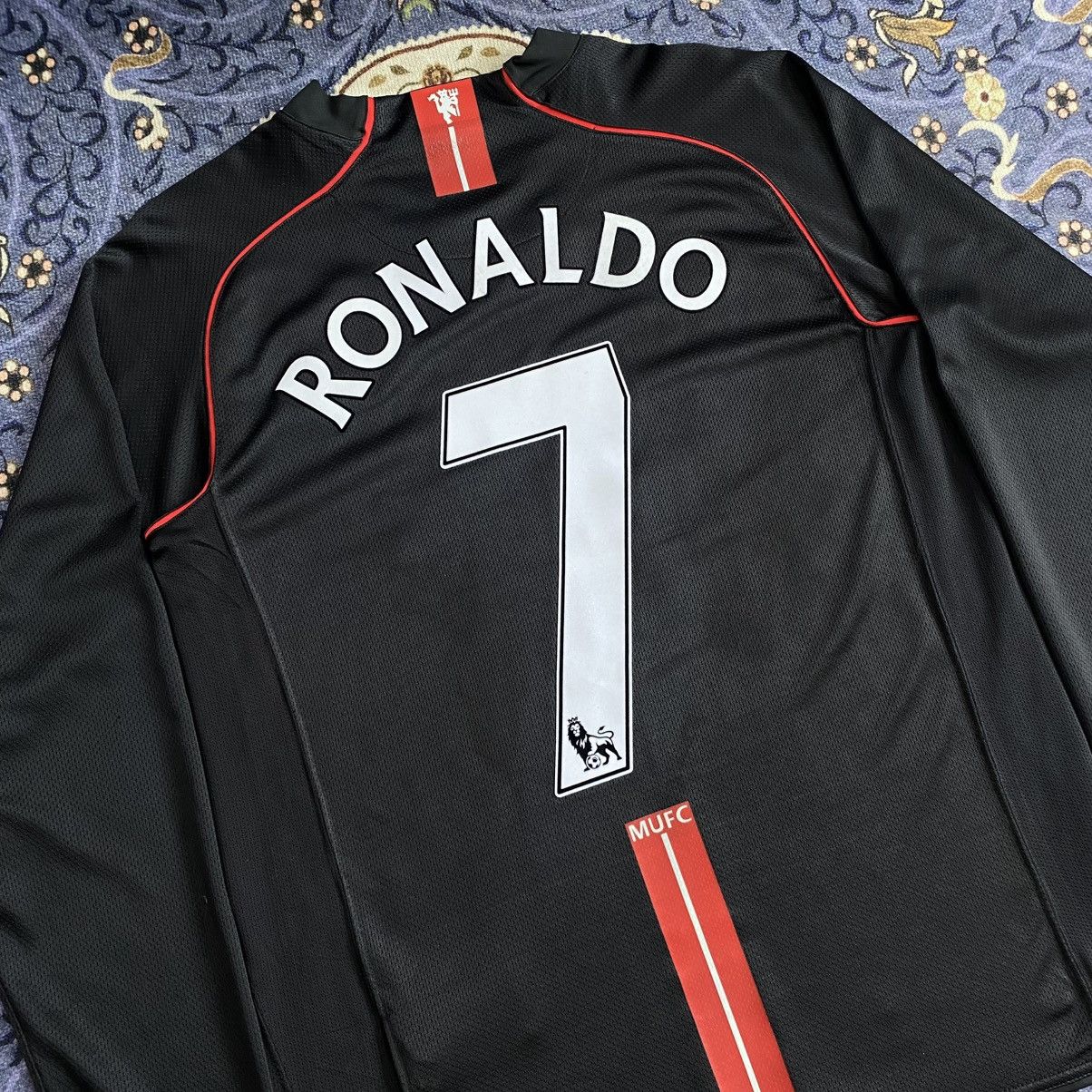 Nike × Vintage Vintage 2007/08 Nike Manchester United Away Jersey Size US M / EU 48-50 / 2 - 8 Thumbnail