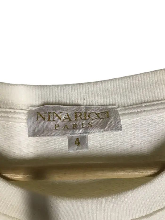 Nina Ricci Vintage Nina Ricci Paris Sweatshirts Size M / US 6-8 / IT 42-44 - 4 Thumbnail