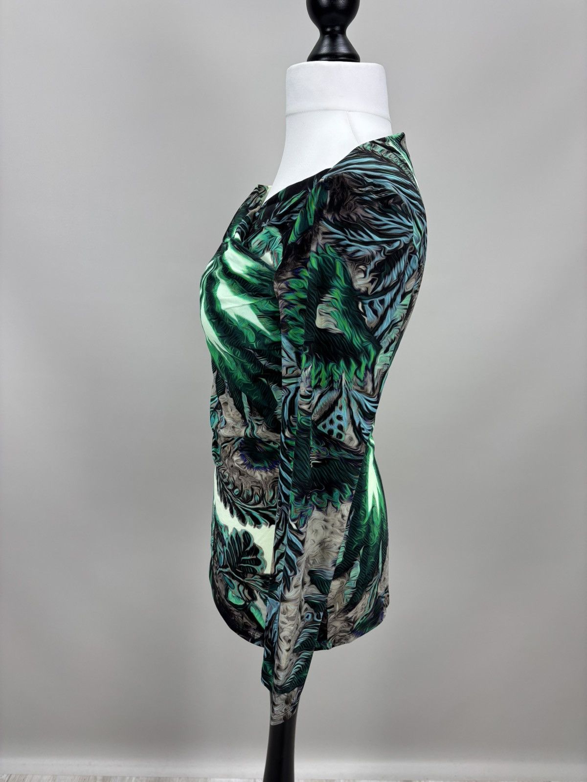 Roberto Cavalli Womens blouse Roberto Cavalli Size 46 Color Multicolor Size L / US 10 / IT 46 - 8 Thumbnail