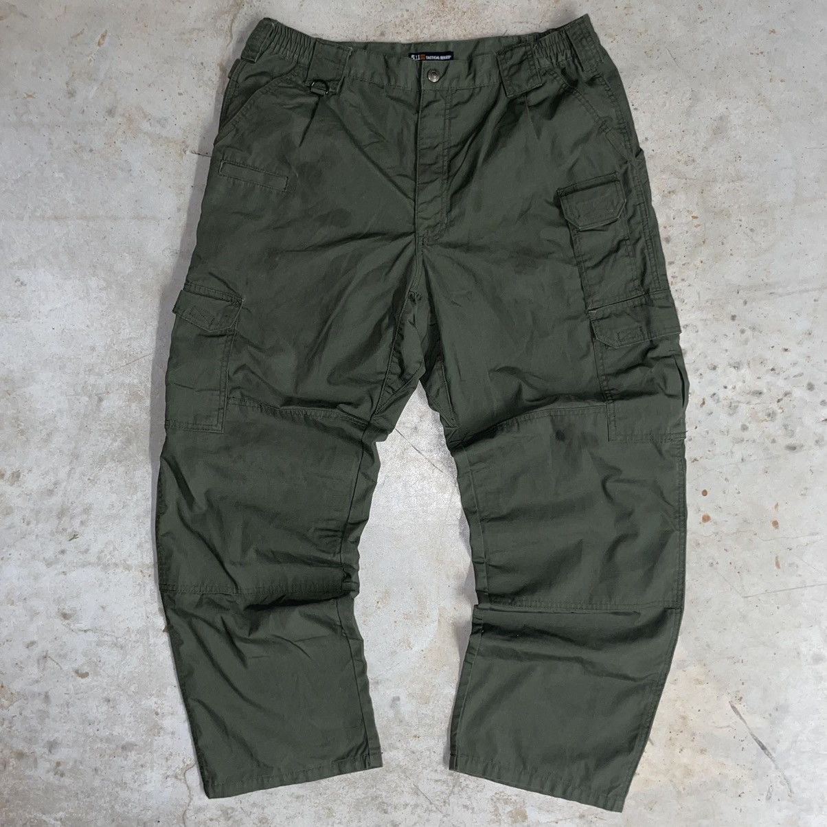 Arc'Teryx Crazy Vintage Y2K Baggy Cargo Pants Green Double Knees | Grailed