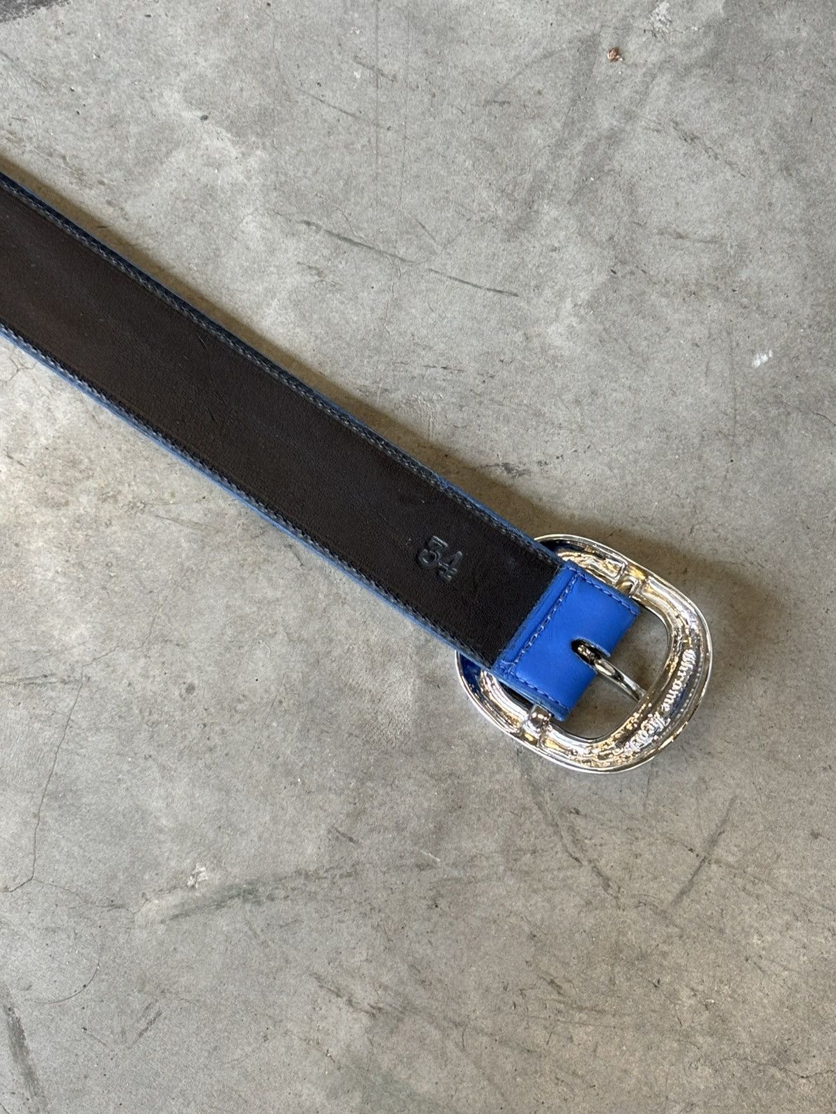 Chrome Hearts Chrome hearts gunslinger blue belt Size 34 - 2 Thumbnail