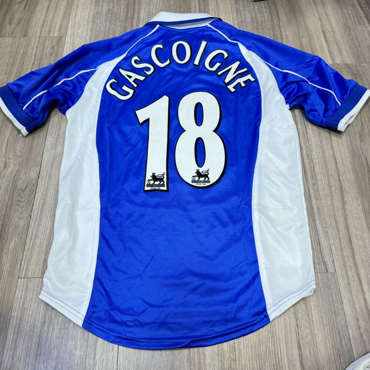 Puma Everton 00/02 home shirt #18 Gascogne Size US S / EU 44-46 / 1 - 2 Thumbnail
