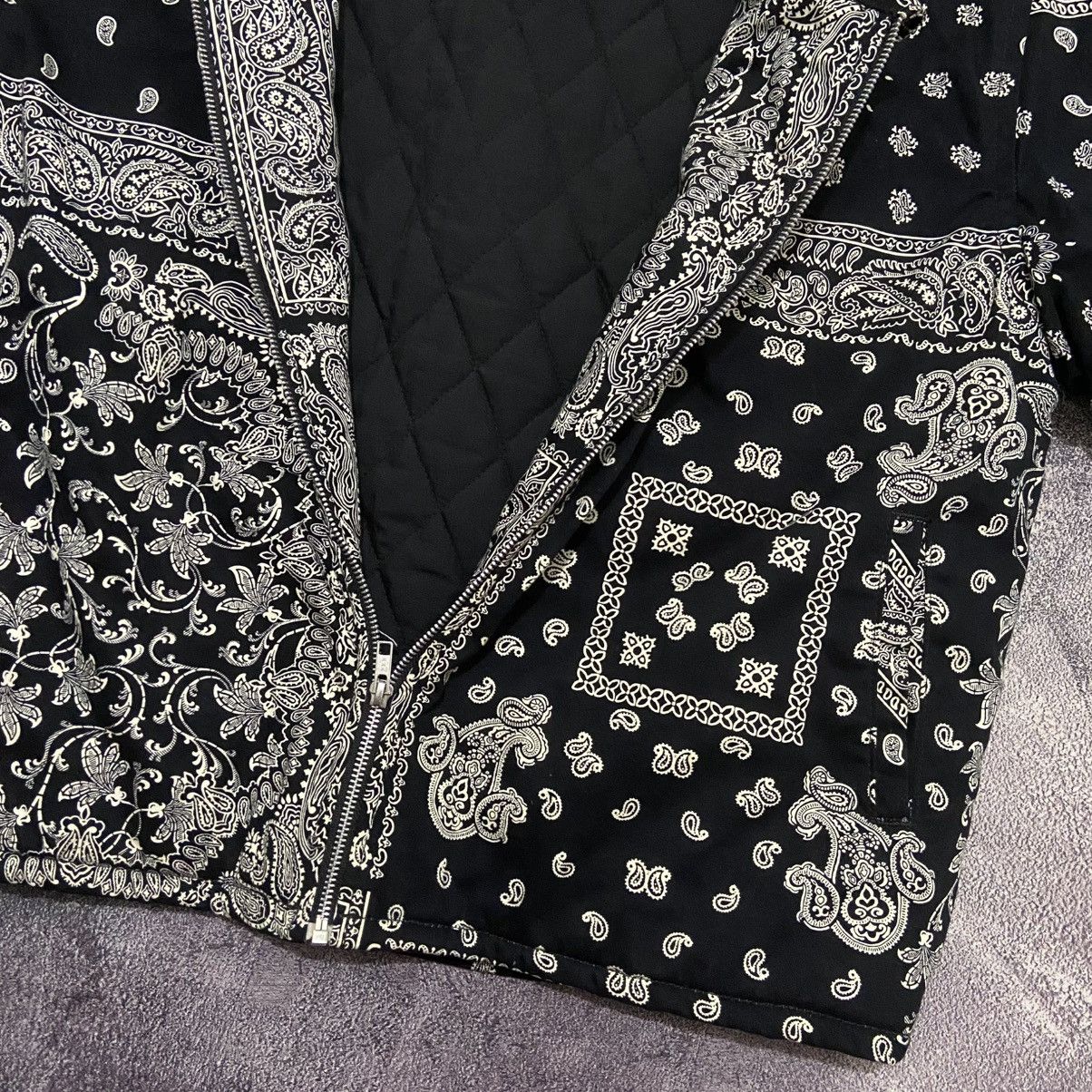 Vintage project black paisley jacket streetwear Size US M / EU 48-50 / 2 - 6 Thumbnail