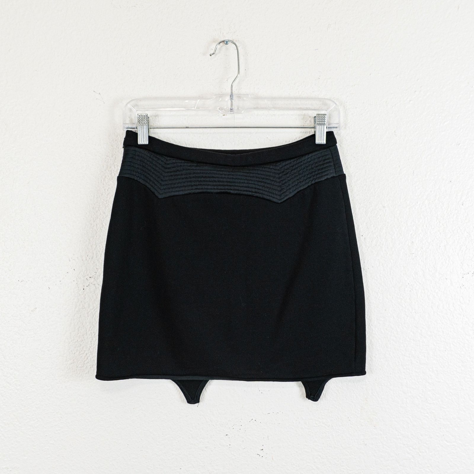 Fleur du Mal Fleur Du Mal Black mini Skirt size 4 Size 27" / US 4 / IT 40 - 7 Thumbnail