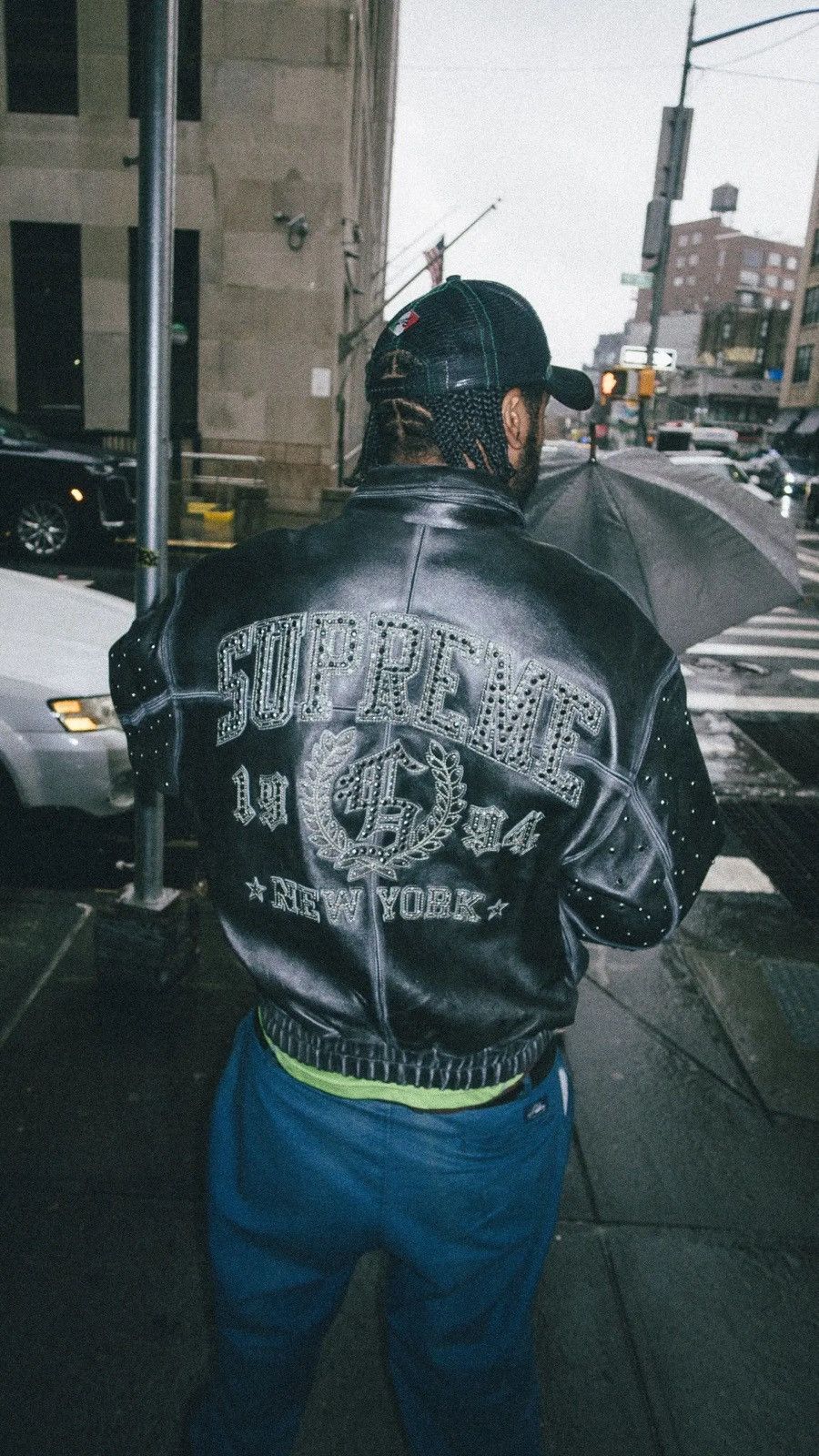 Supreme Supreme Gem Studded Leather Jacket Black Size US S / EU 44-46 / 1 - 3 Thumbnail