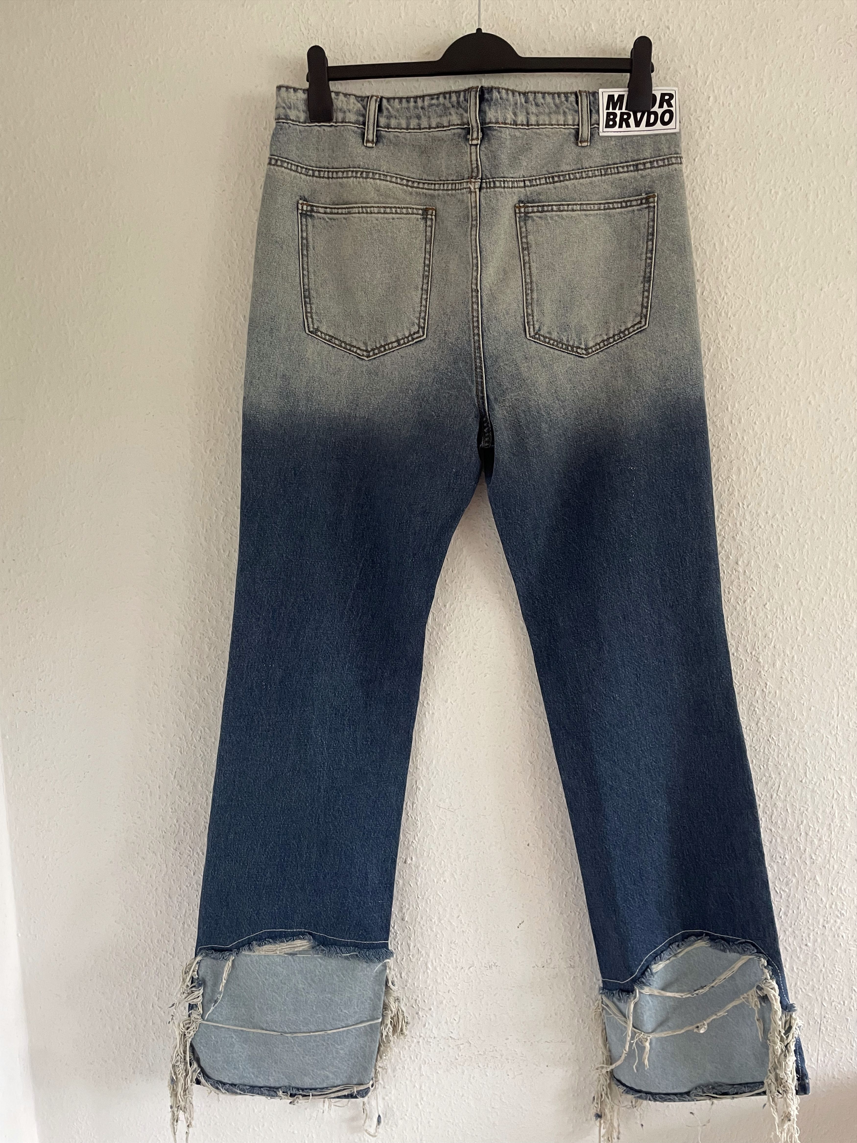 Who Decides War Bandana Patch Flared Jeans Size US 36 / EU 52 - 16 Thumbnail
