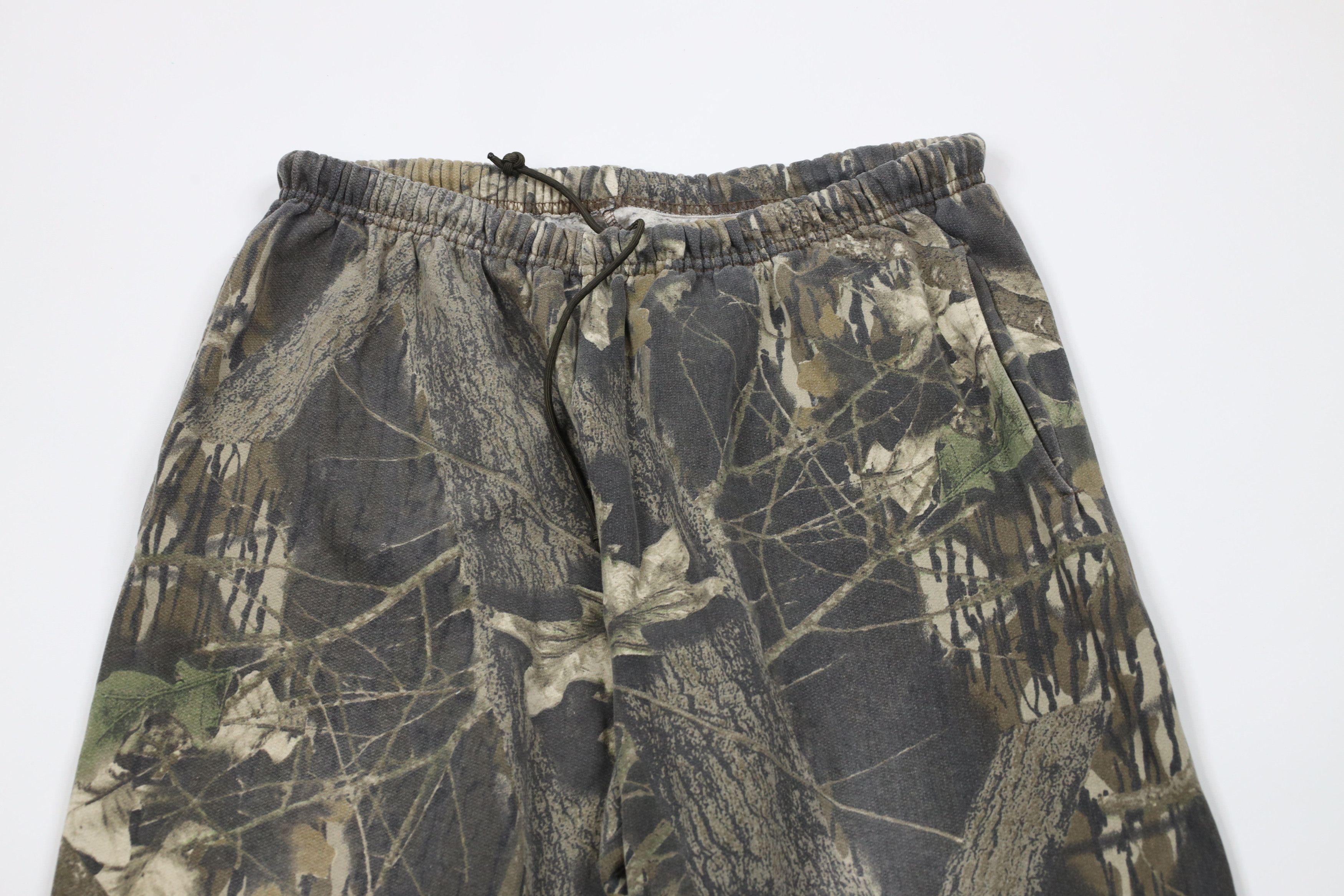 Vintage Vintage 90s Streetwear Mossy Camouflage Sweatpants Joggers Size US 36 / EU 52 - 2 Thumbnail