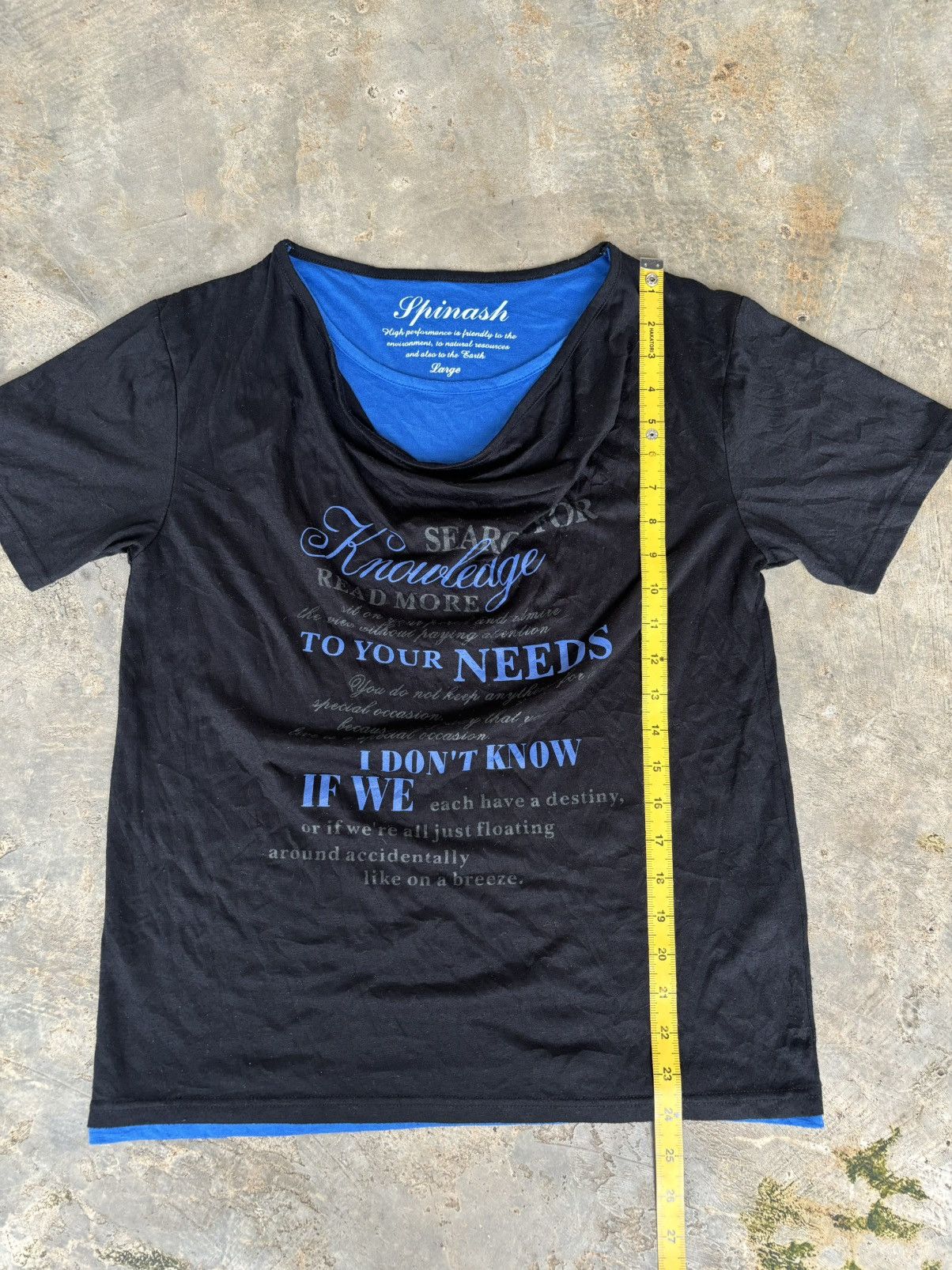 Japanese Brand Double Layer Spinash Ifsixwasnine Lgb Punk Style Tshirt Size US M / EU 48-50 / 2 - 9 Thumbnail