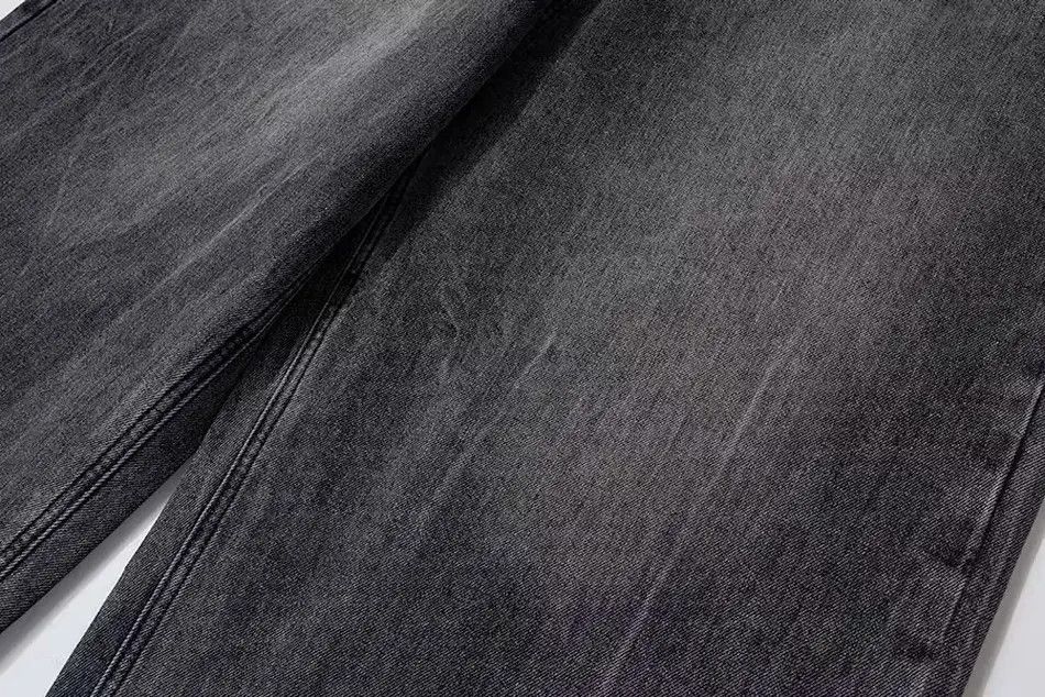 Japanese Brand × Jean Black Washed Damage Baggy jeans Size US 34 / EU 50 - 5 Thumbnail