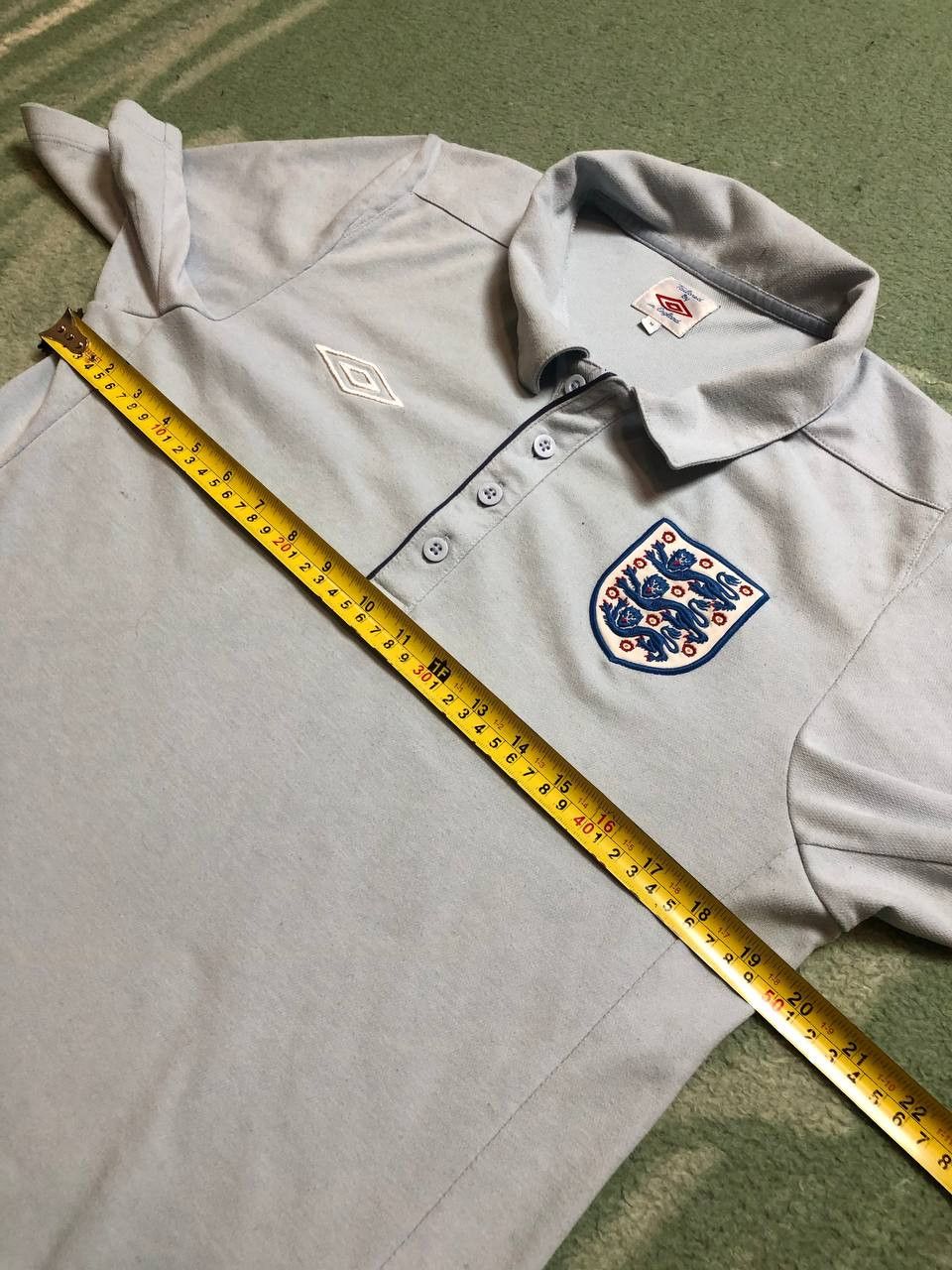 Umbro Jerseys Vintage Umbro polo Football England T-Shirt Y2K Size US M / EU 48-50 / 2 - 14 Thumbnail