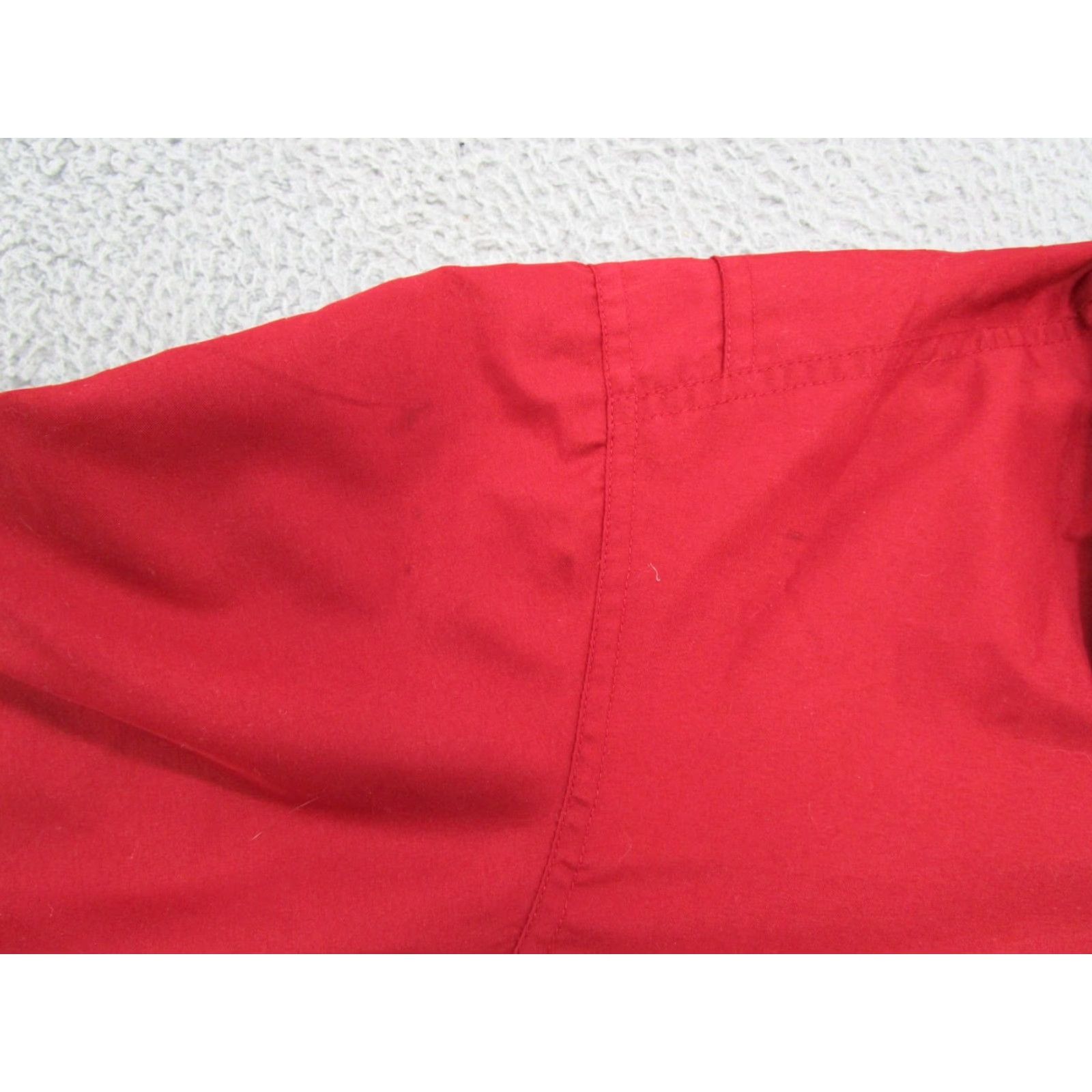 Vintage VTG Pioneer Windbreaker Jacket Men's XL Red Plaid Polyester Full Zip Lightweight Lined Pockets Wind-Resistant mujer? (no gender) Size US XL / EU 56 / 4 - 5 Thumbnail