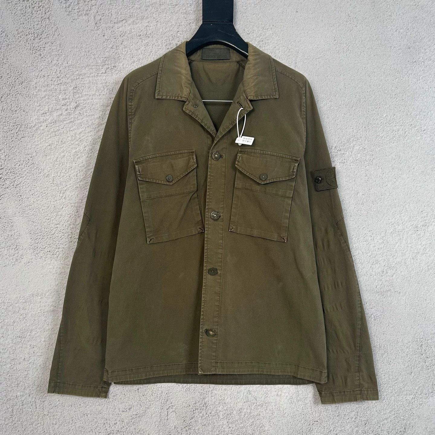 Stone Island Stone Island Compass Ghost Green L Shacket New Size US L / EU 52-54 / 3 - 1 Thumbnail