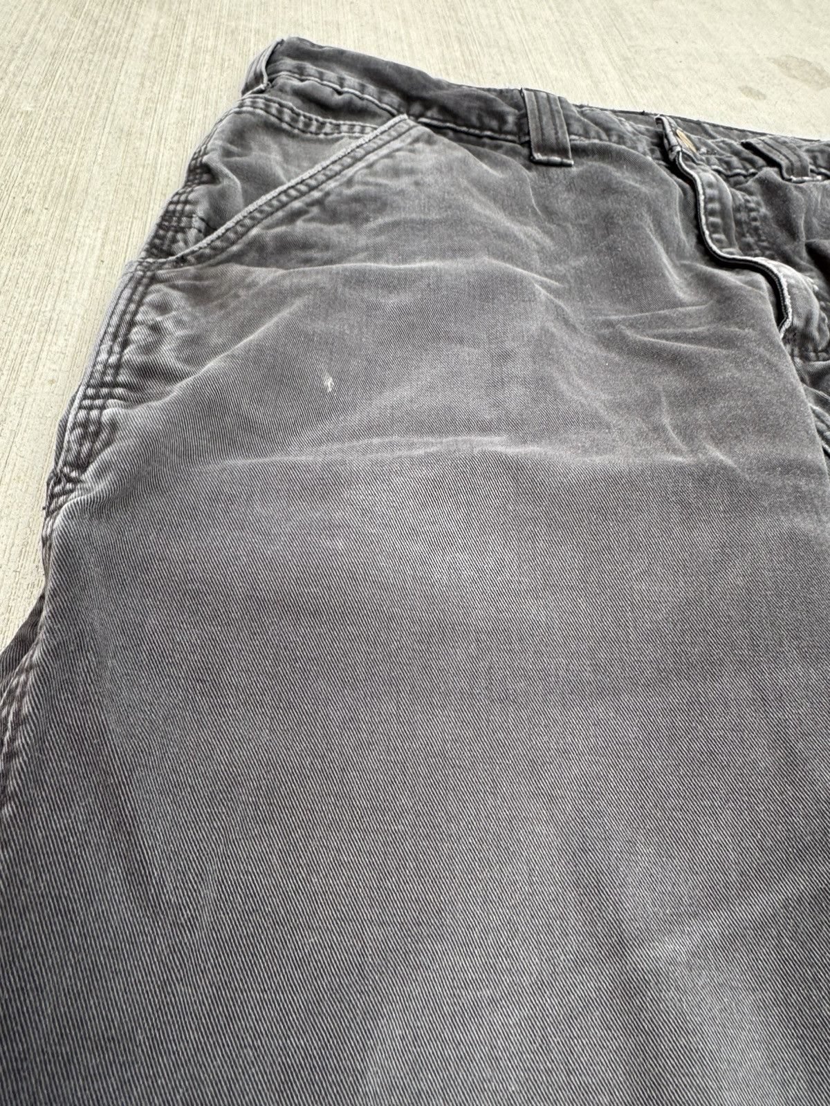 Carhartt CARHARTT BLACK CARGO DENIM JEANS RELAXED FIT 36 W x 32 L Size US 36 / EU 52 - 6 Thumbnail
