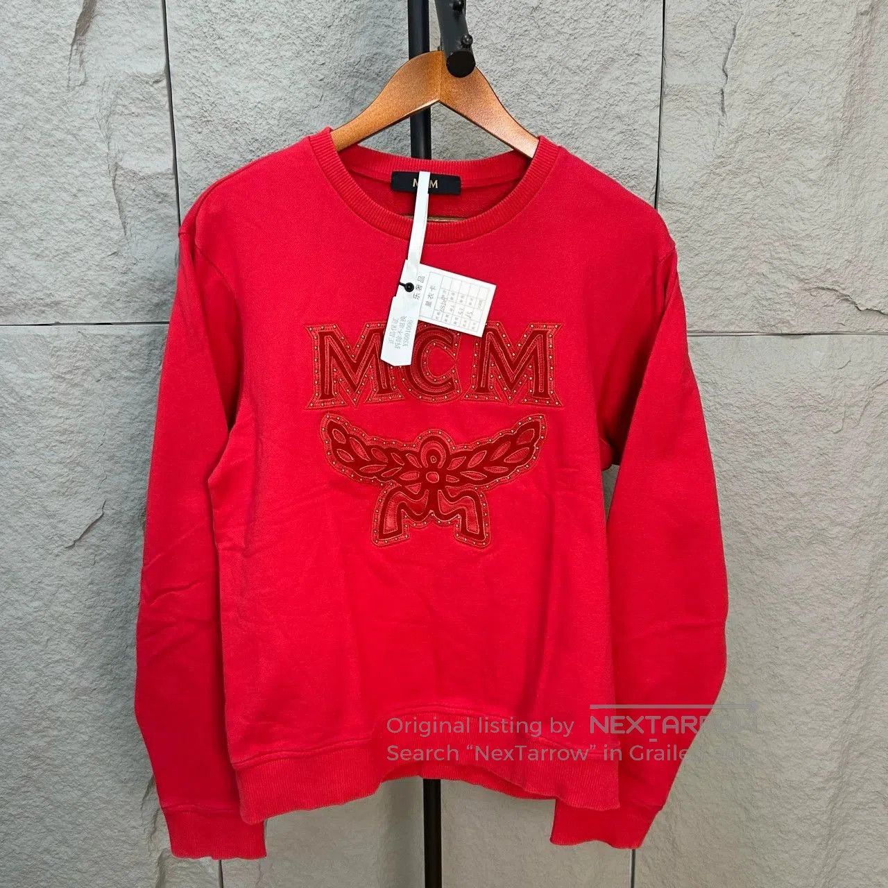 MCM MCM Classic Red Sweatshirt Size 165. Size US M / EU 48-50 / 2 - 1 Thumbnail