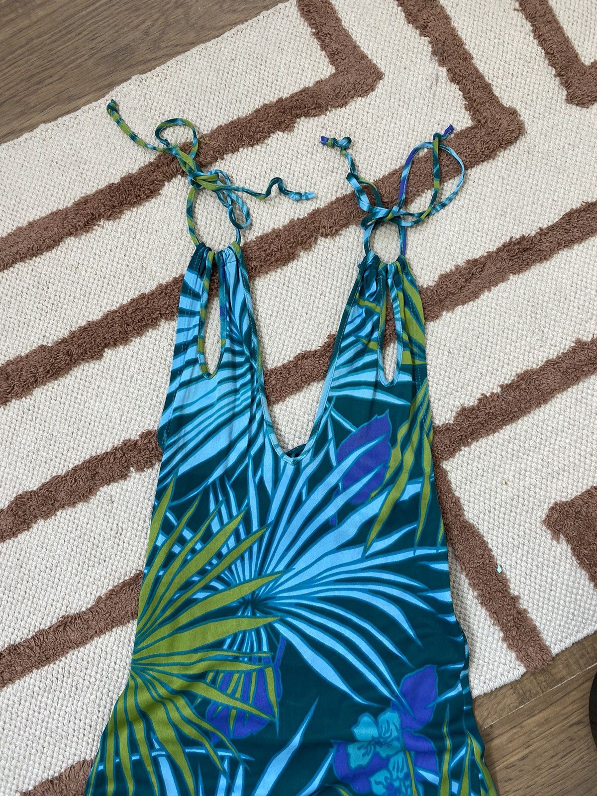 Morgan De Toi VINTAGE MORGAN Y2K MESH BEACH DRESS Size M / US 6-8 / IT 42-44 - 4 Thumbnail