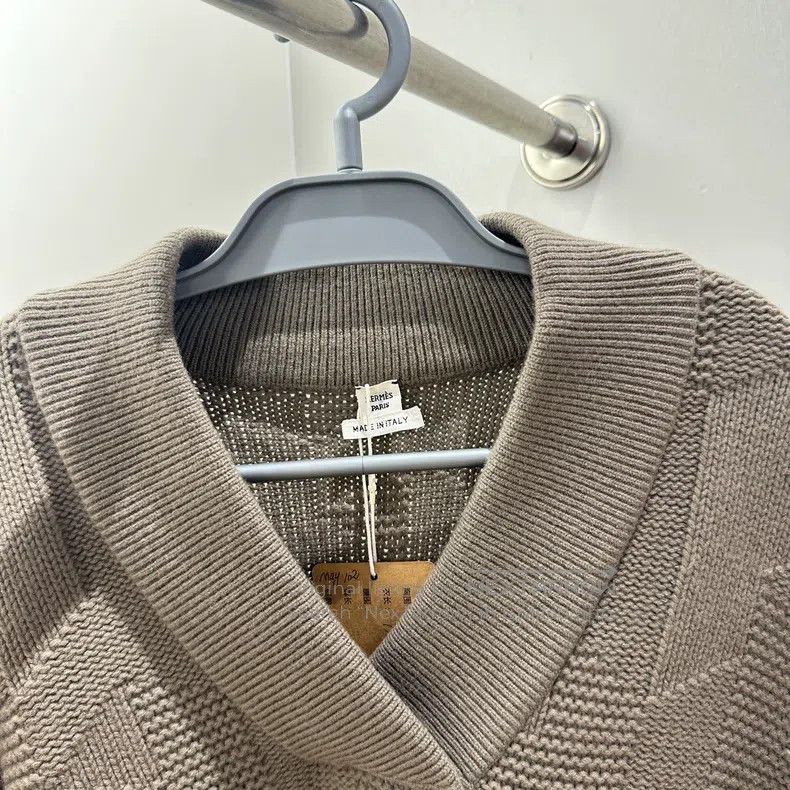 Hermes Hermes Cashmere Elephant Grey Cape Size XXS / US 00 / IT 34 - 3 Thumbnail