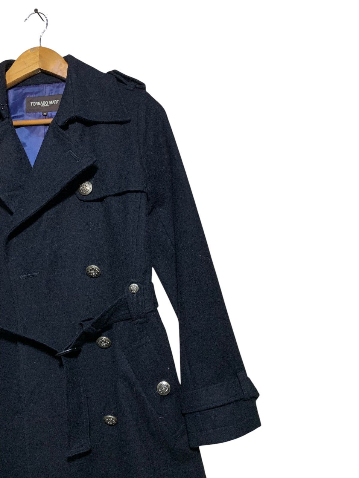 Tornado Mart 🔥T.MART JAPAN FEMME TRENCHCOATS Size M / US 6-8 / IT 42-44 - 3 Thumbnail