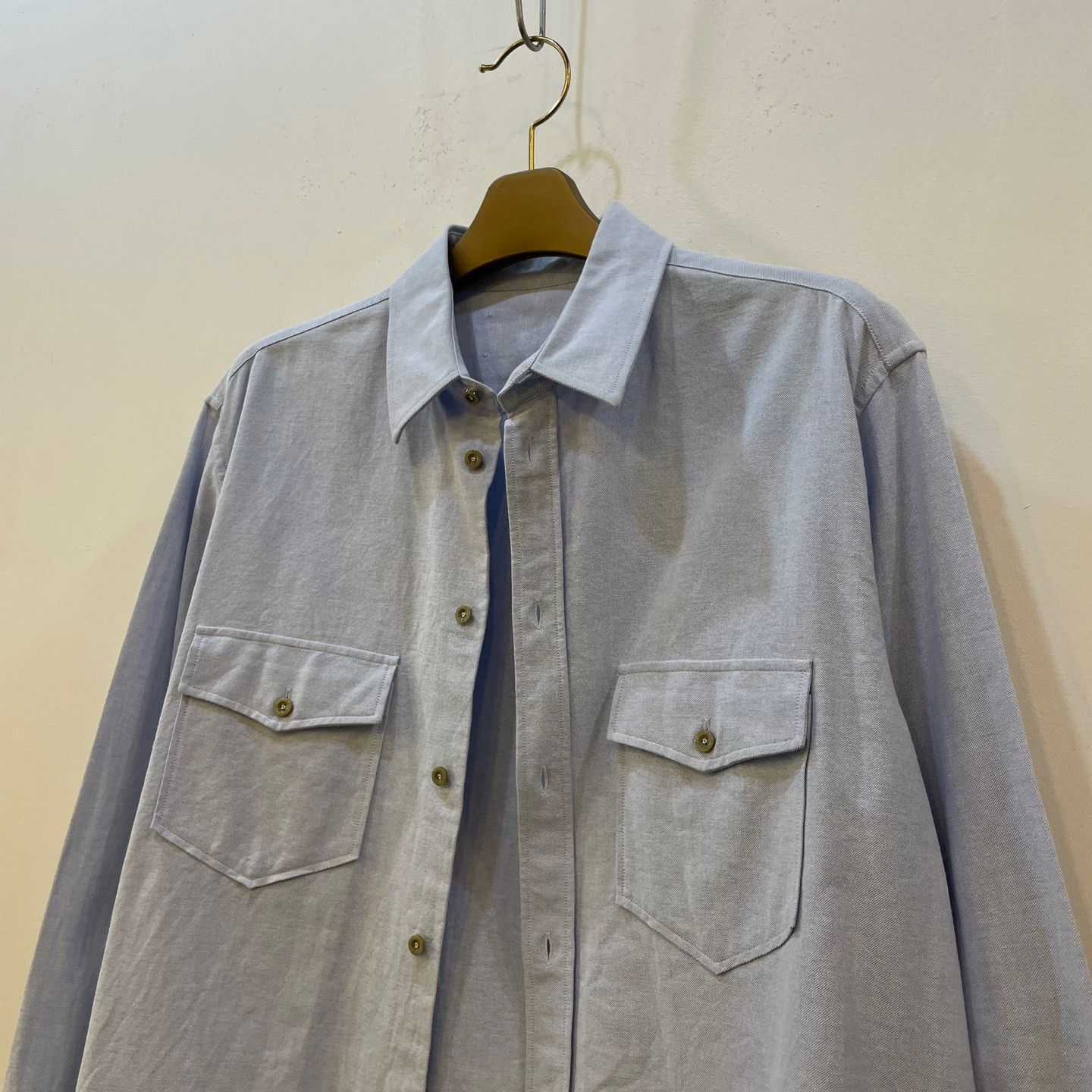 Gucci Gucci back logo double pocket shirts Size US L / EU 52-54 / 3 - 3 Thumbnail